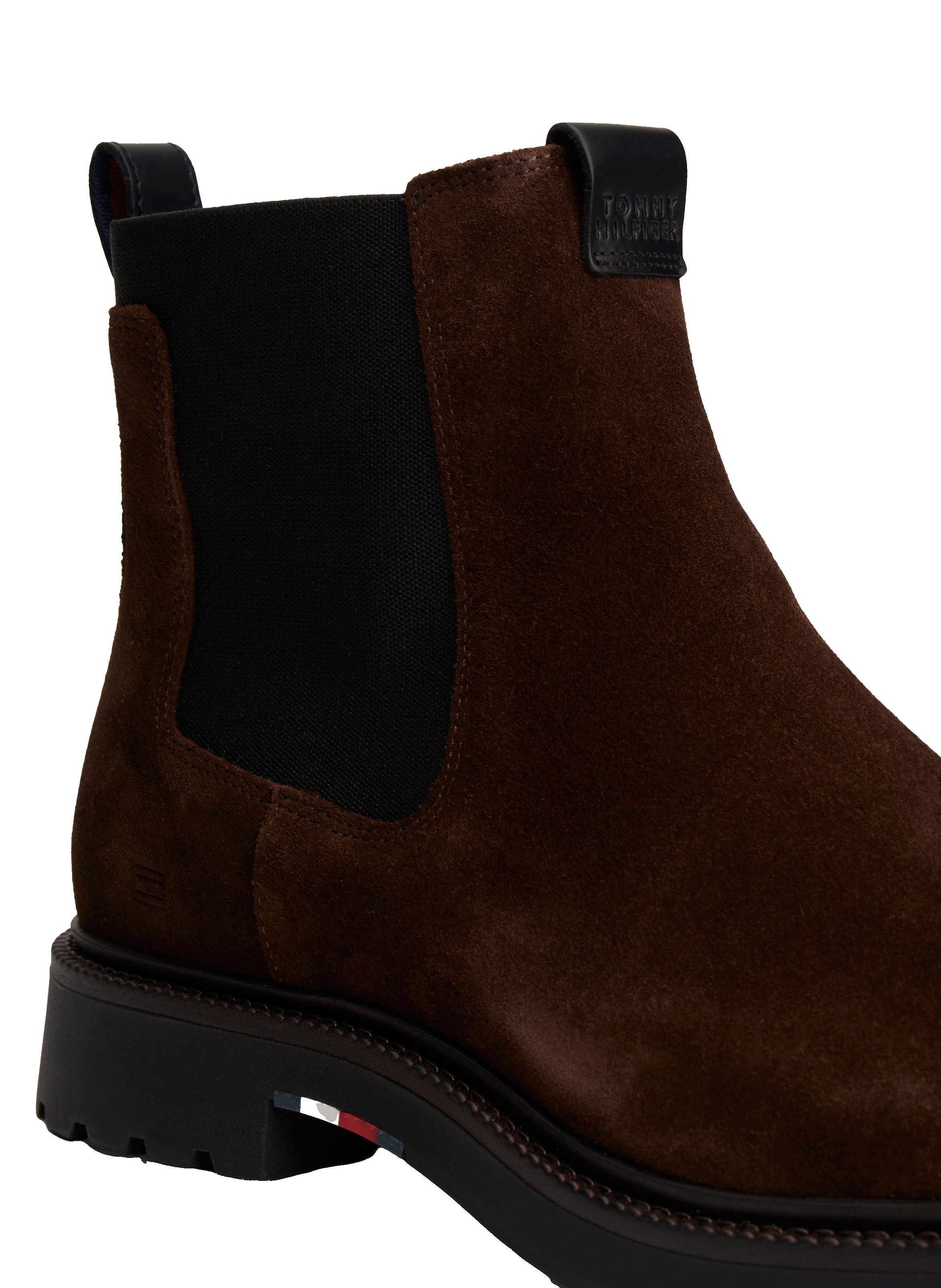 Chelsea Leather Boots TOMMY HILFIGER Brown
