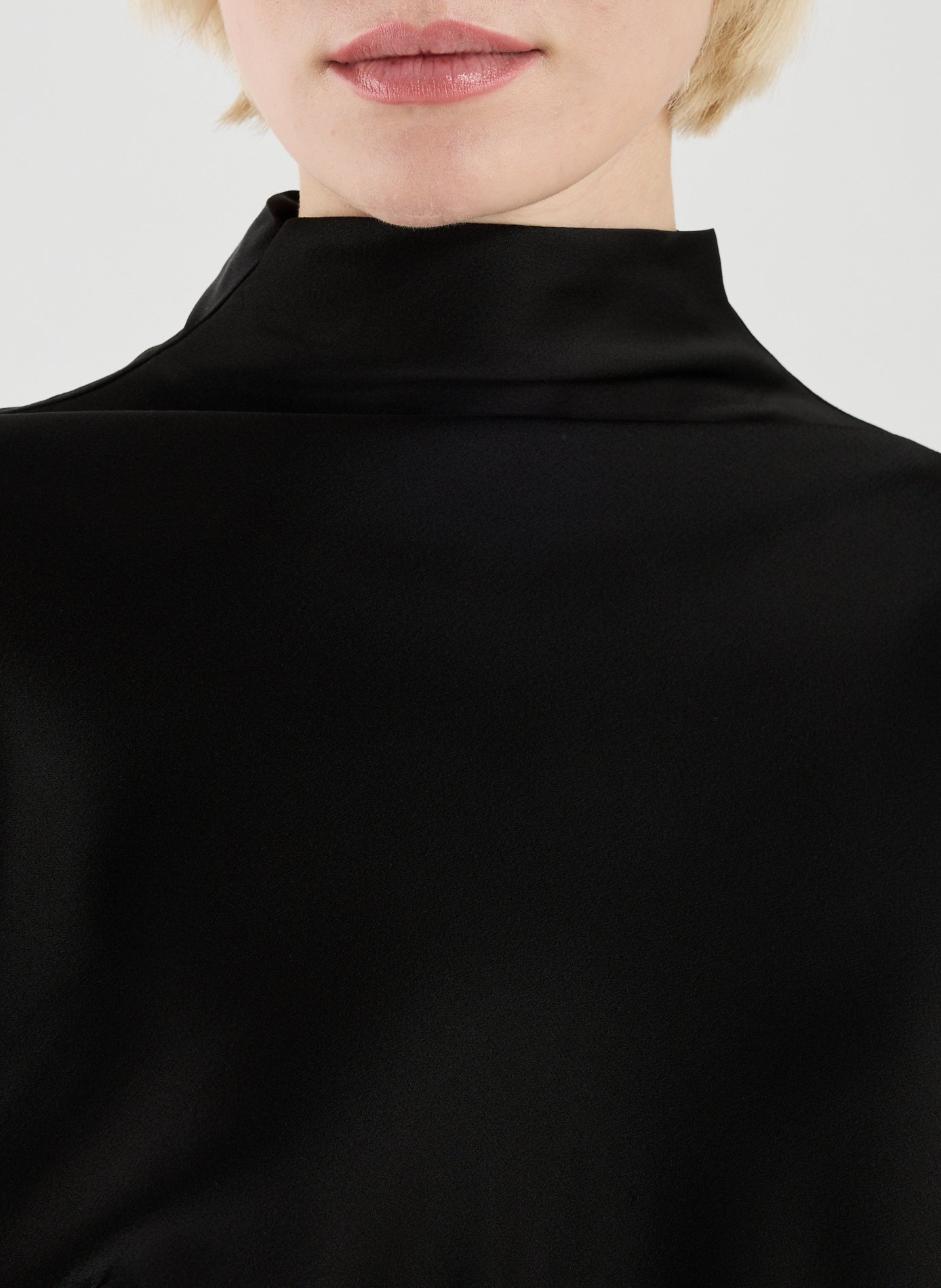 Satin shirt ROHE FRAMES Black