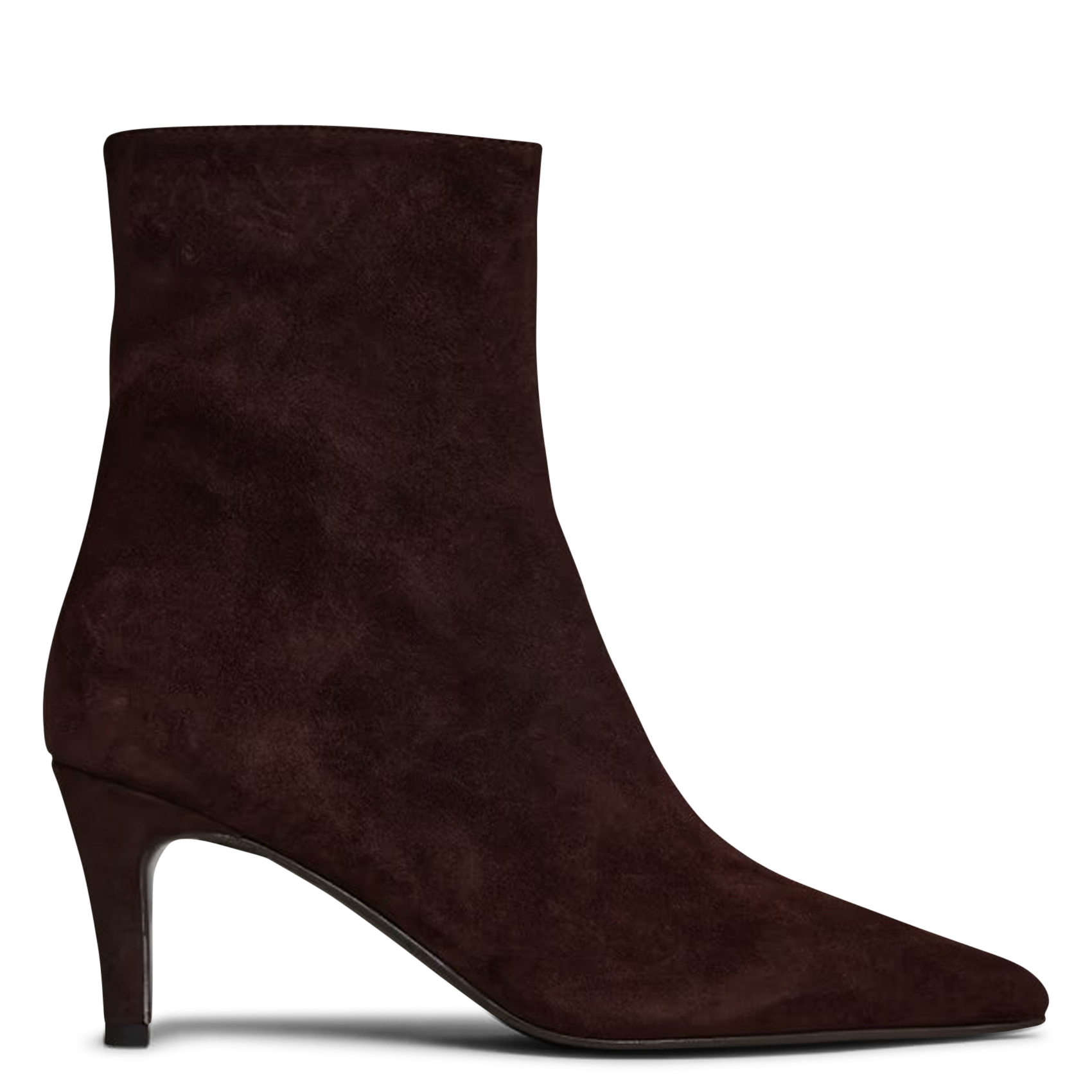 Bottines à talons en cuir diemina JONAK Marron