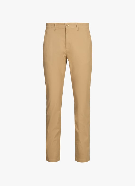 Pantalon slim en coton mélangé | Marron by AIGLE Pantalon slim en coton mélangé Marron