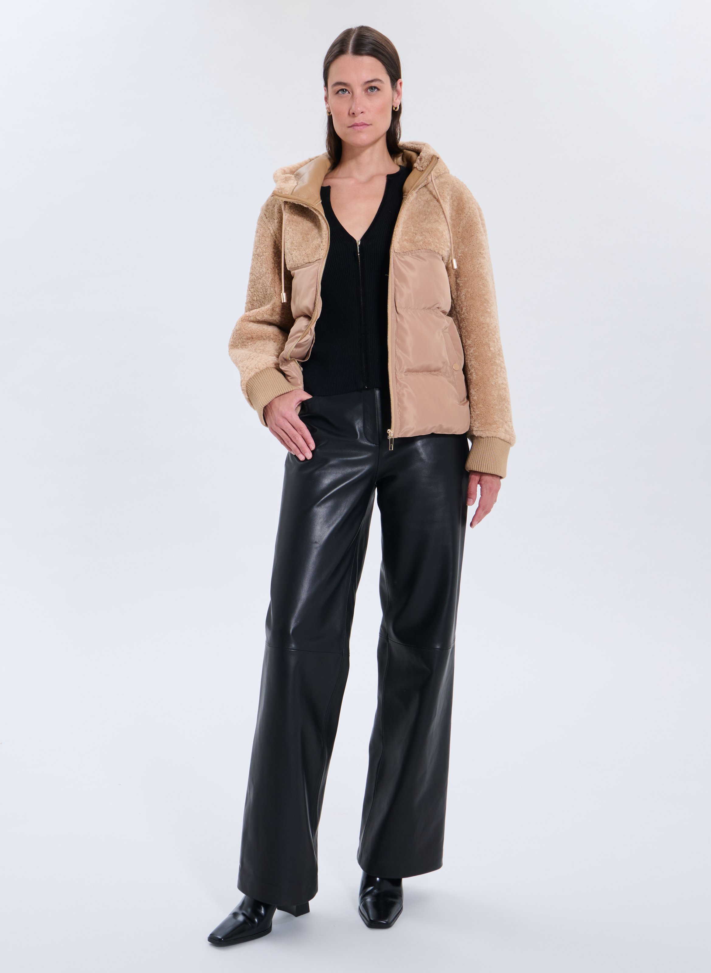 Manteau mey ZAPA Marron