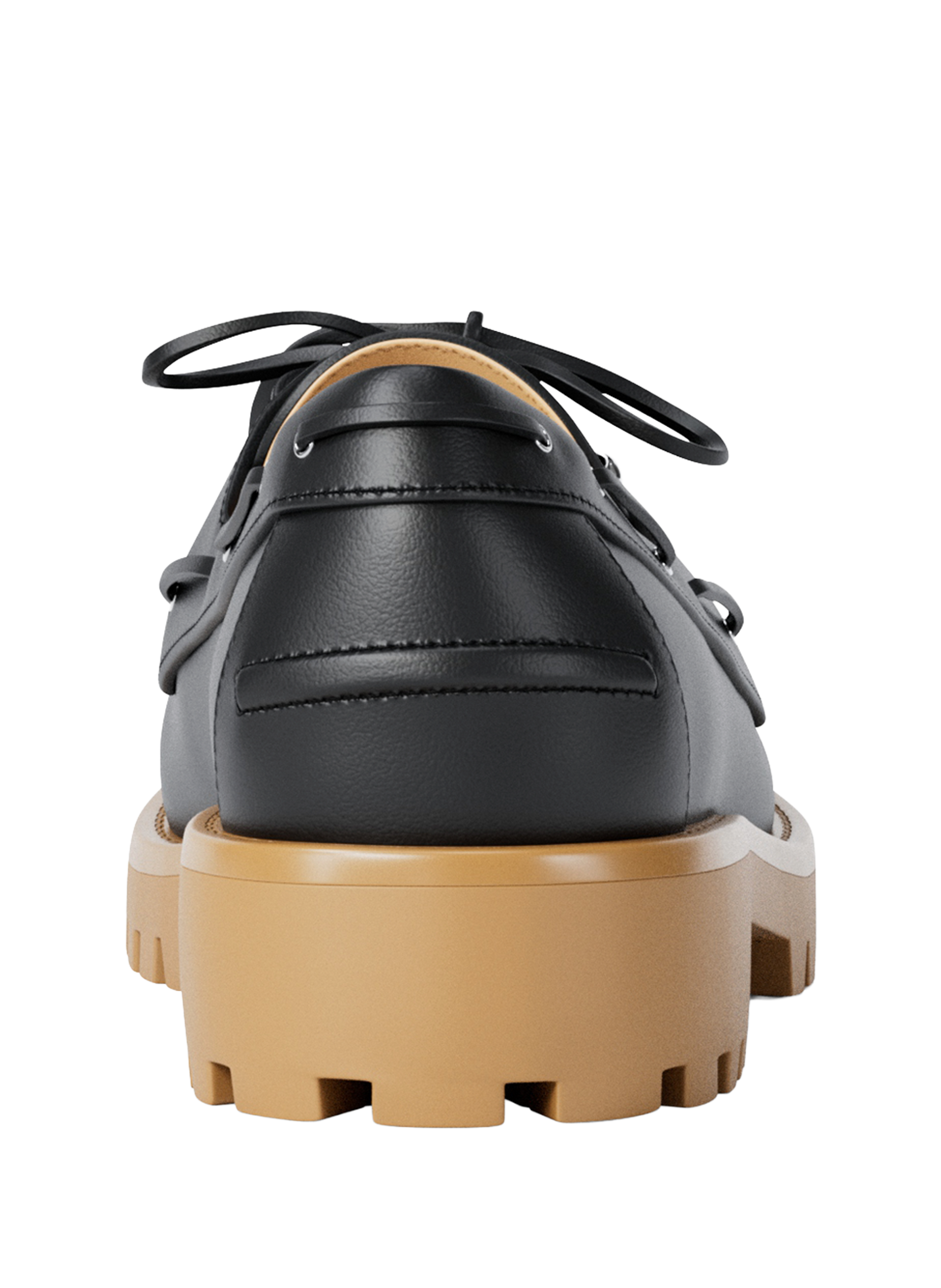 Mocassins crantés en cuir mélangé MICHAEL KORS Noir