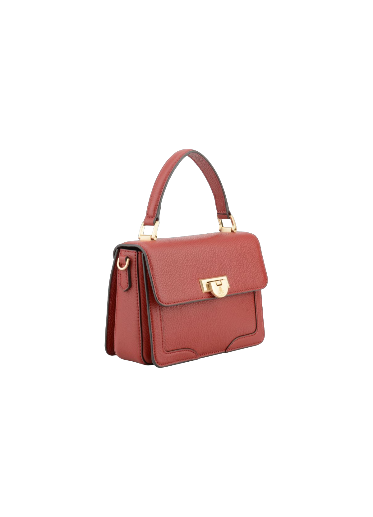 Auteuil | sac à main marine POURCHET Rouge