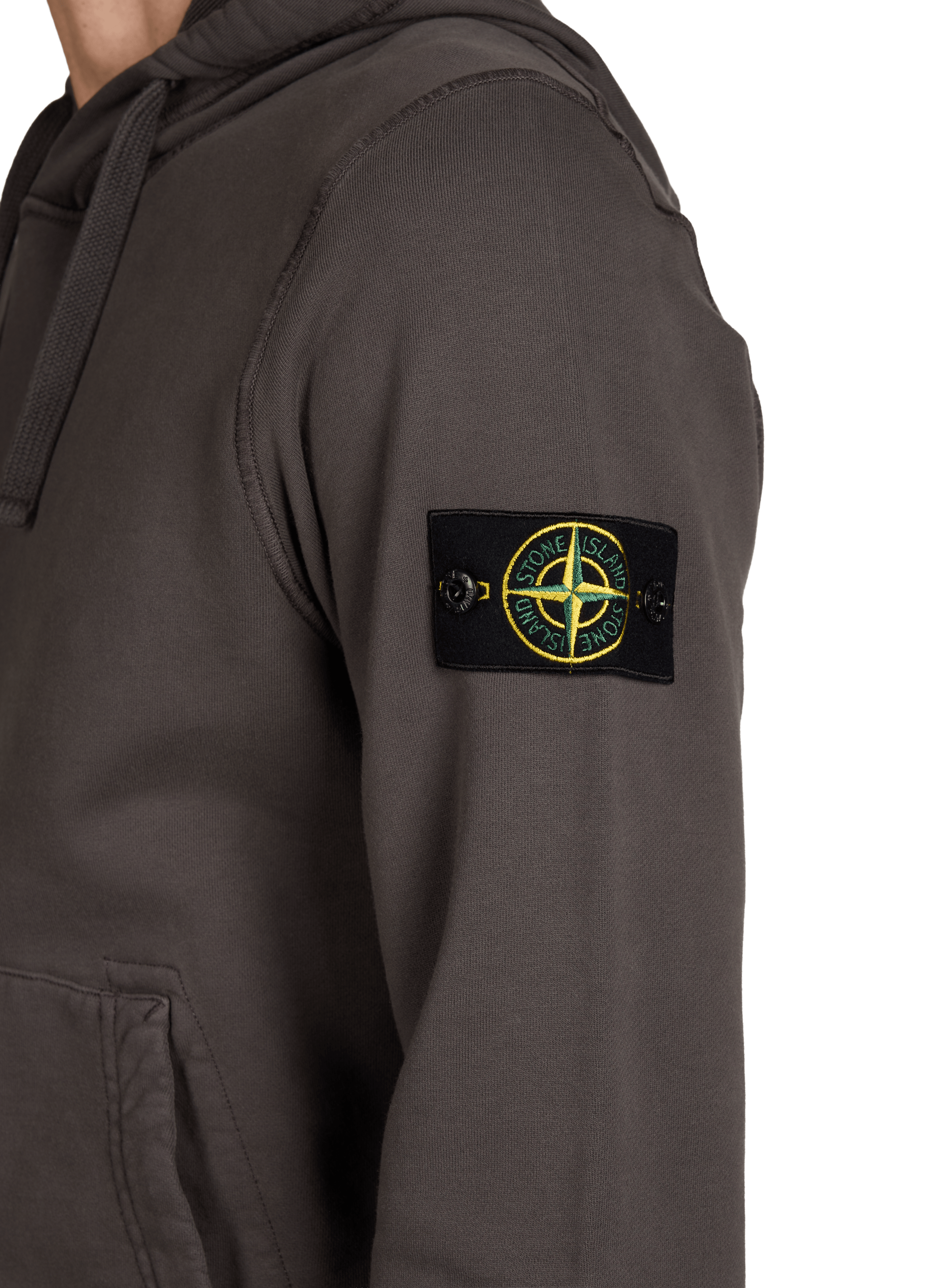 Cotton hoodie STONE ISLAND Grey
