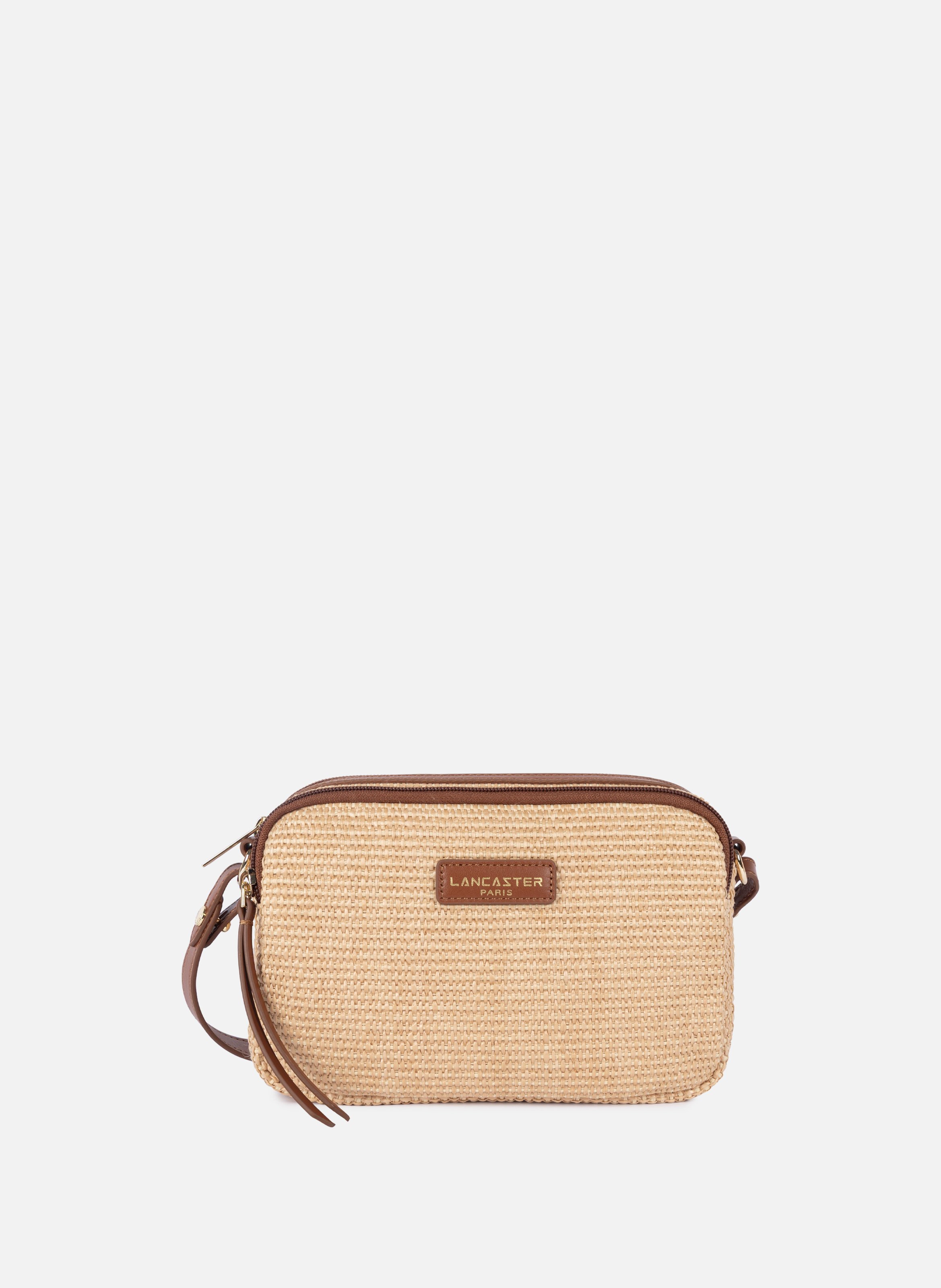 Sac trotteur - mini osier LANCASTER Marron