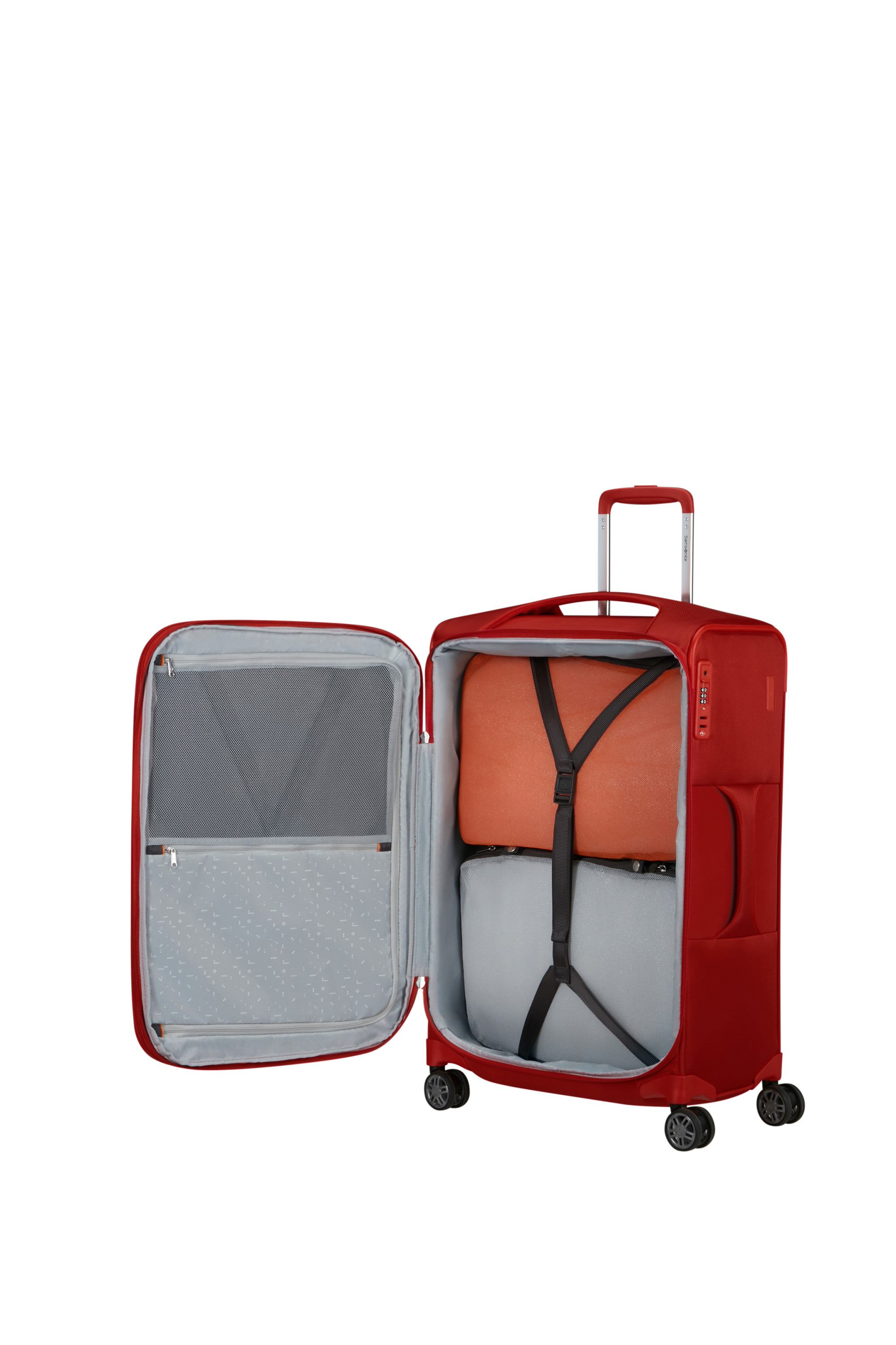 Re-lite valise 4 roues taille m SAMSONITE Rouge