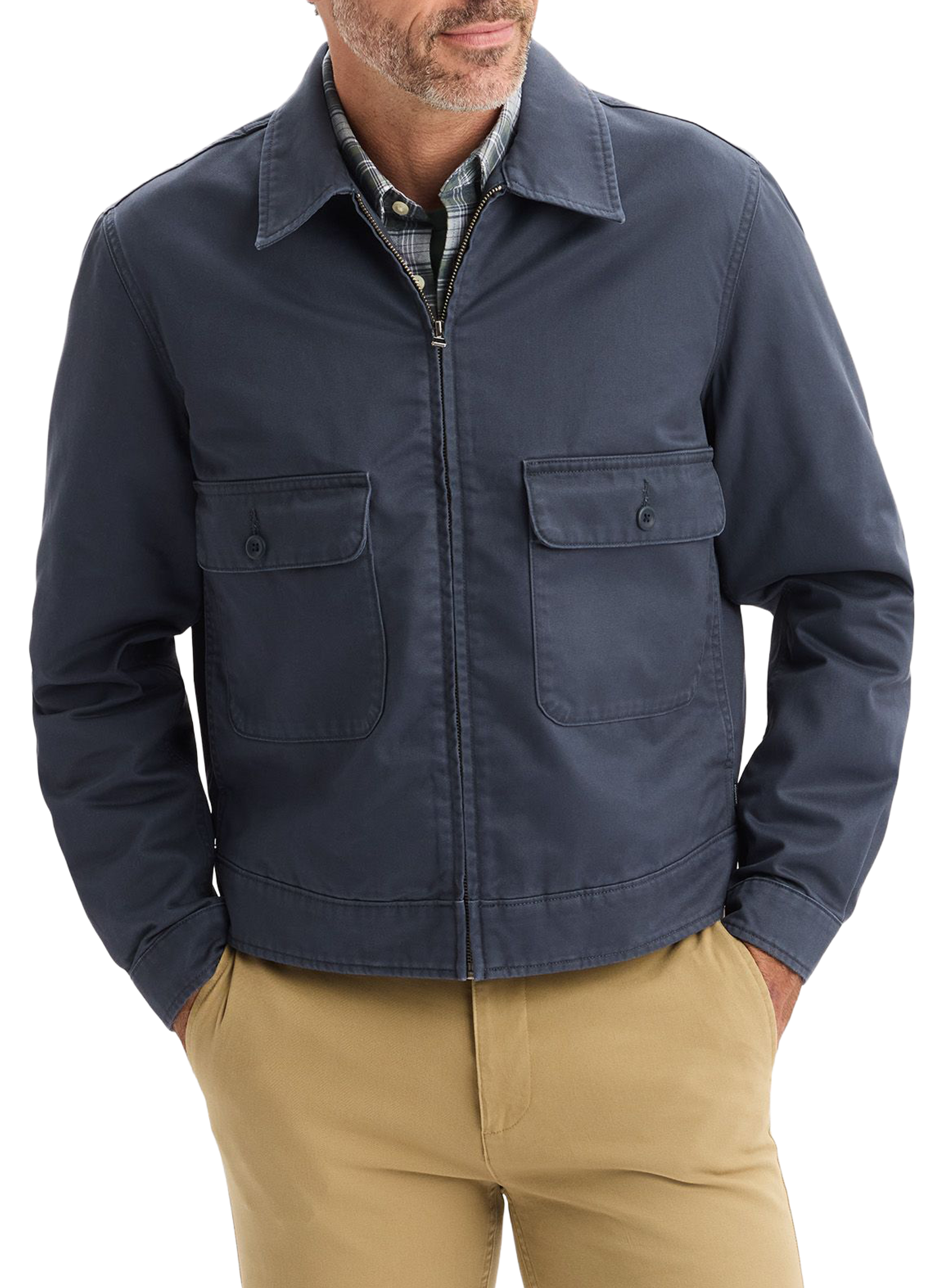 Lightweight cotton jacket DOCKERS Blue
