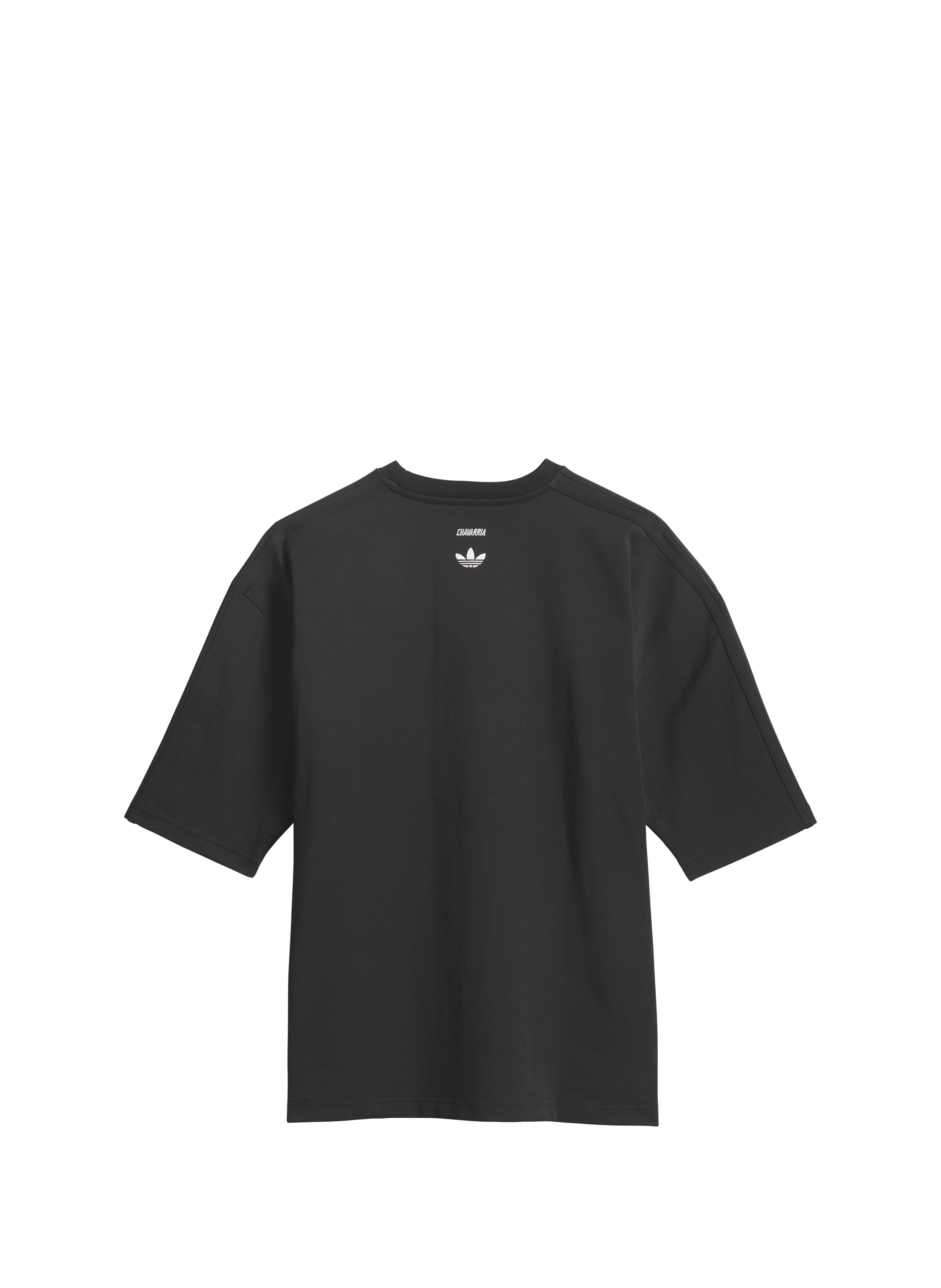 T-shirt à imprimé en coton mélangé ADIDAS Noir