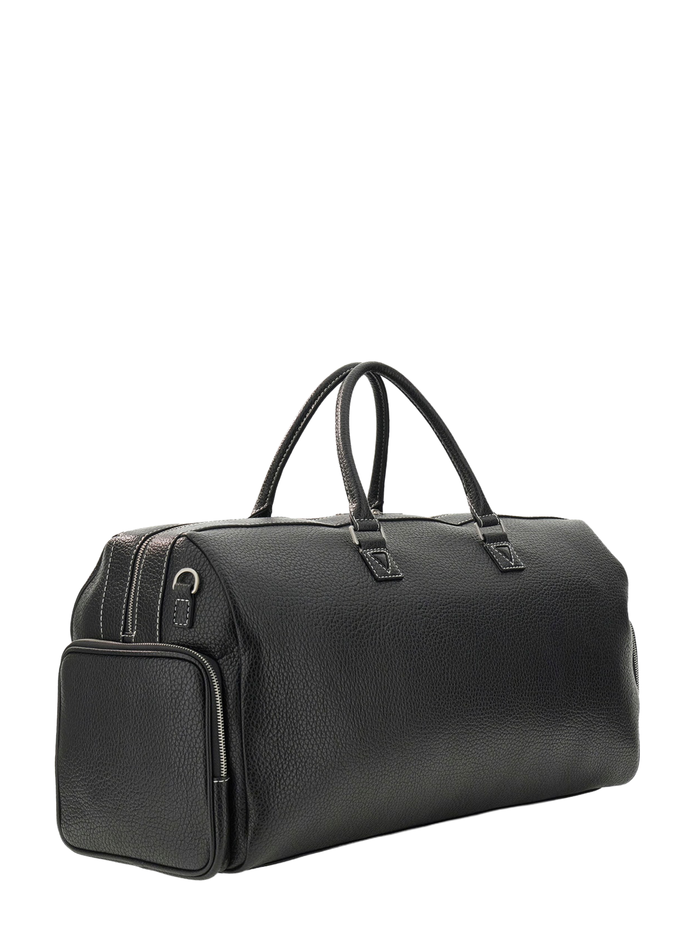 Sac weekend Boston logotypé  GUESS Noir