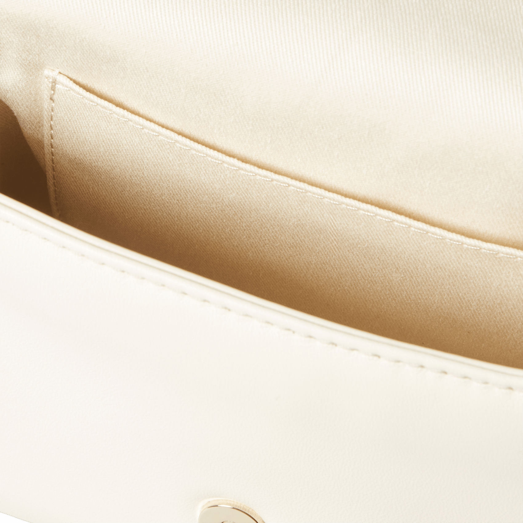 Sac bandoulière en cuir CLAUDIE PIERLOT Beige