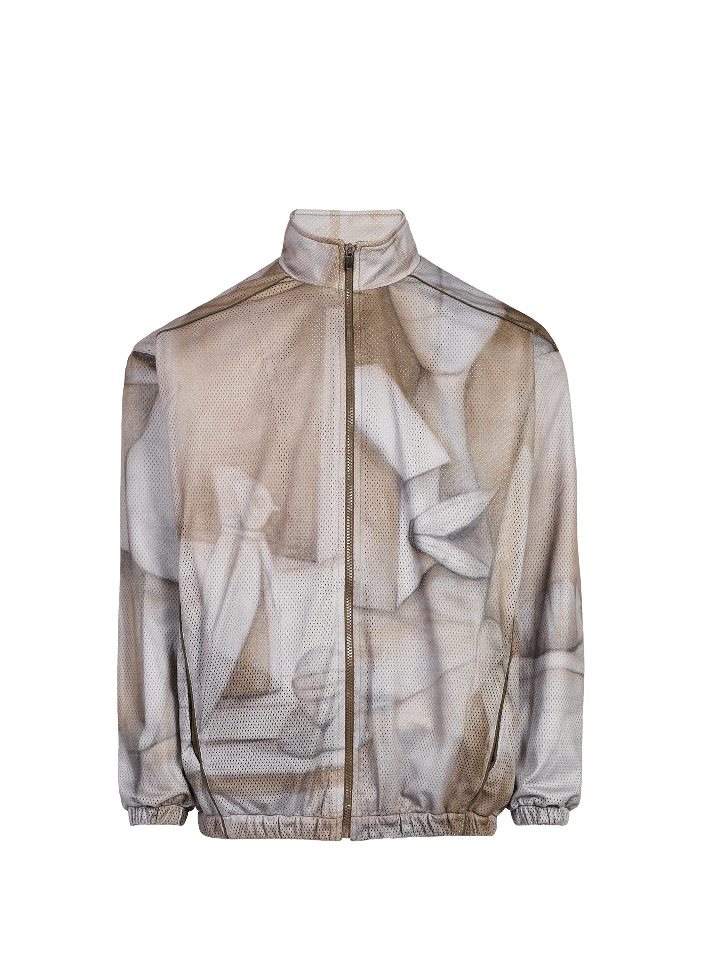 Openwork Jacket with High Neck PAS UNE MARQUE Multicolour