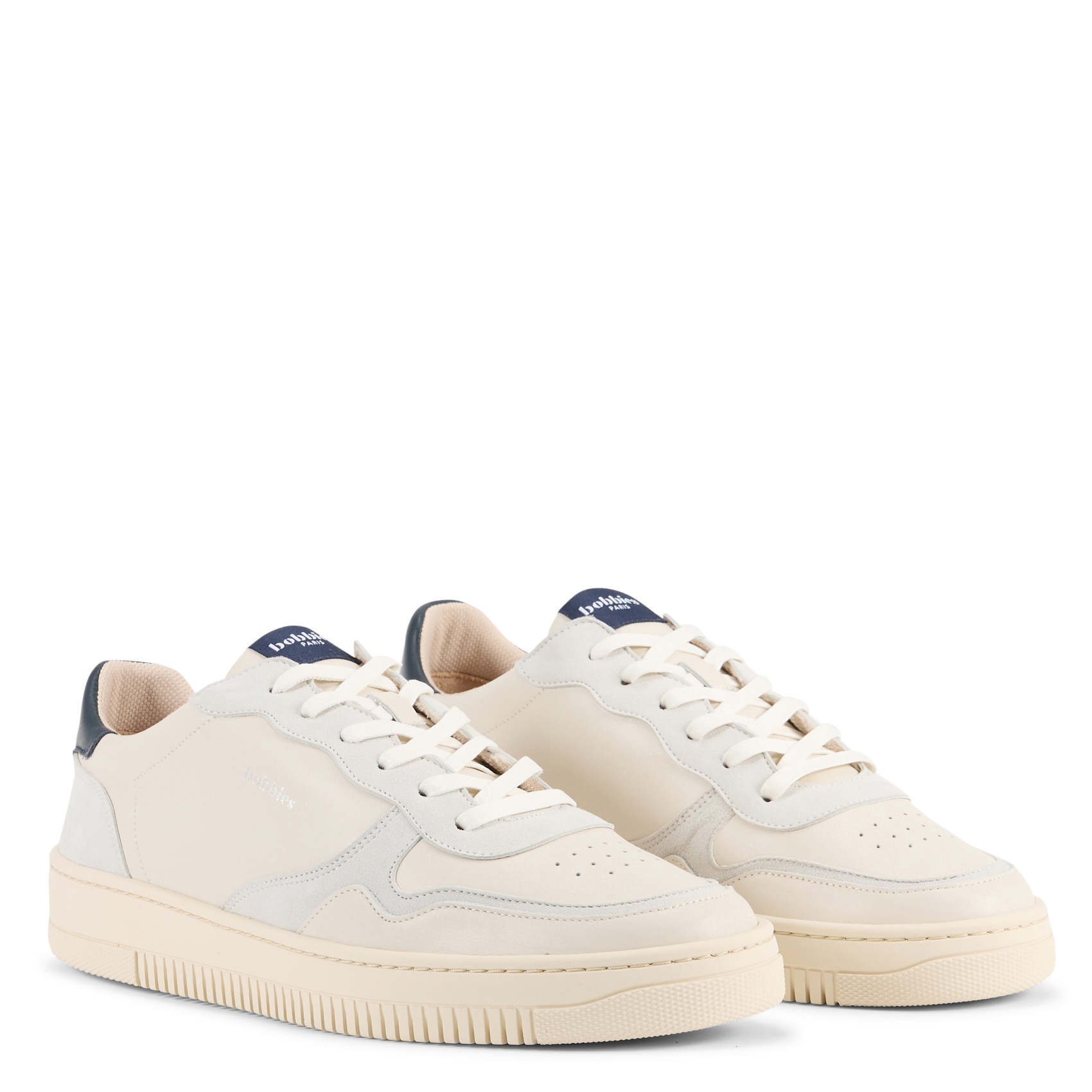 Baskets basses en cuir travis BOBBIES Multicolore