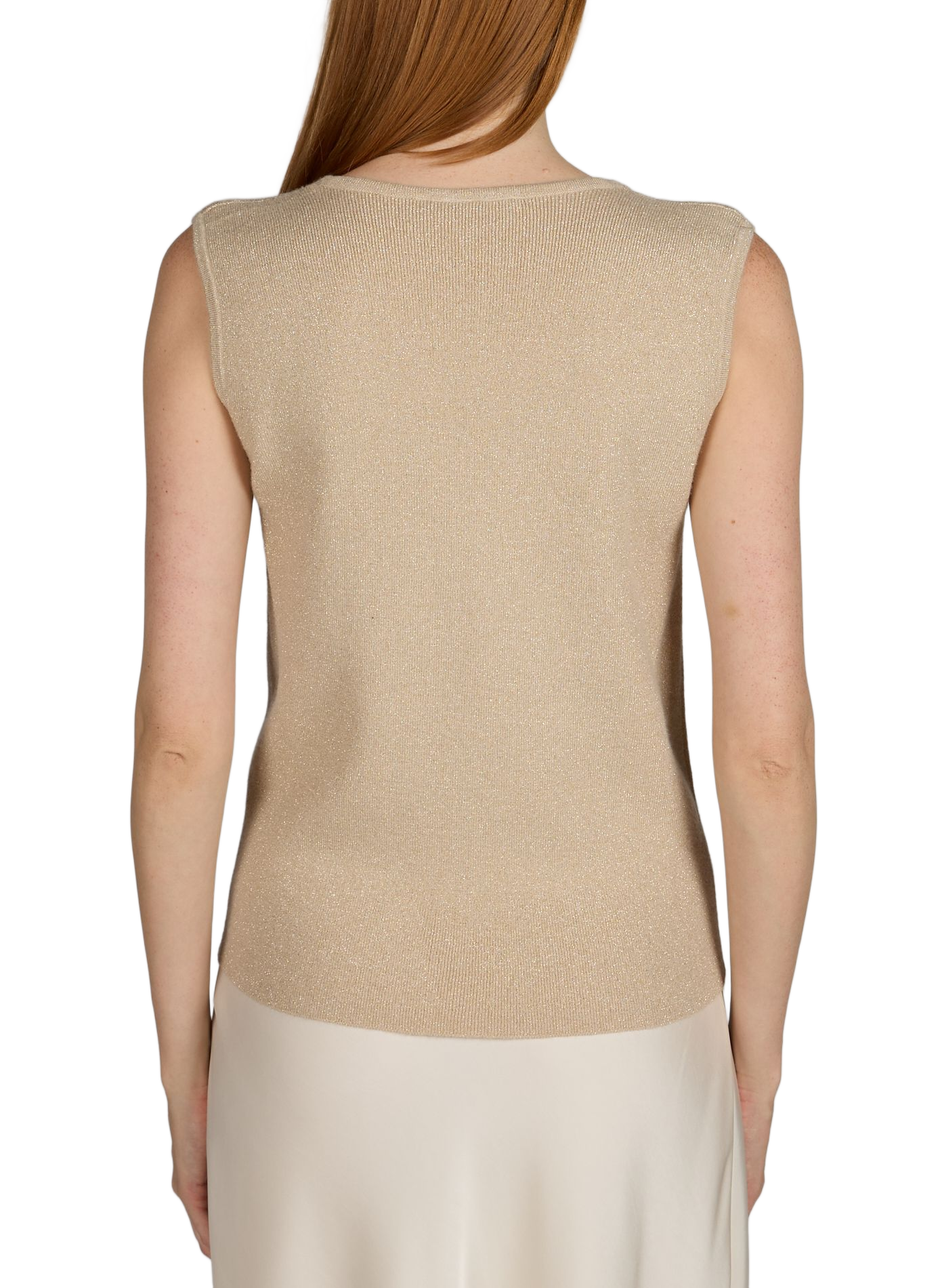 Sleeveless shiny vest VILA Red