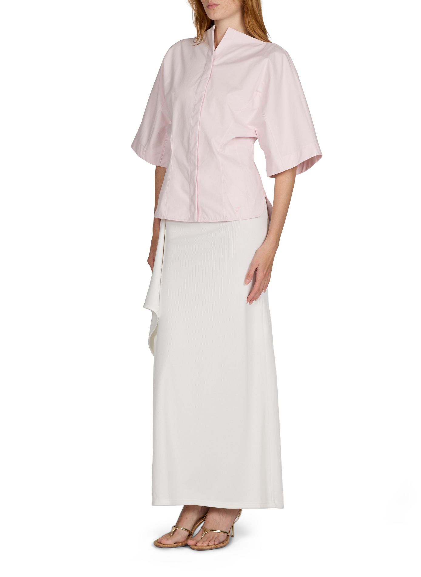 Sling-back brillantes Lidia en cuir  PARIS TEXAS Doré