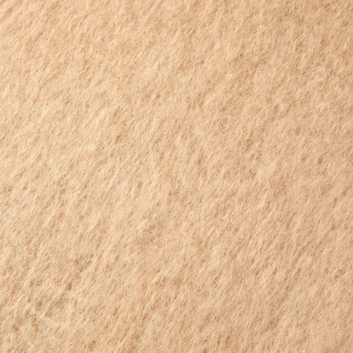 Plaid en mohair, tourbillon DESFORGES Beige