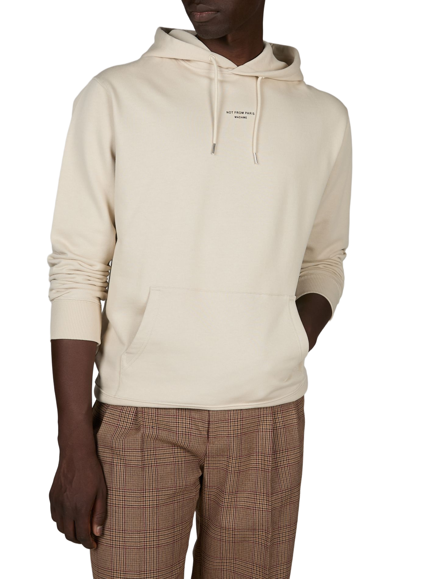 Katoenen hoodie DROLE DE MONSIEUR Beige