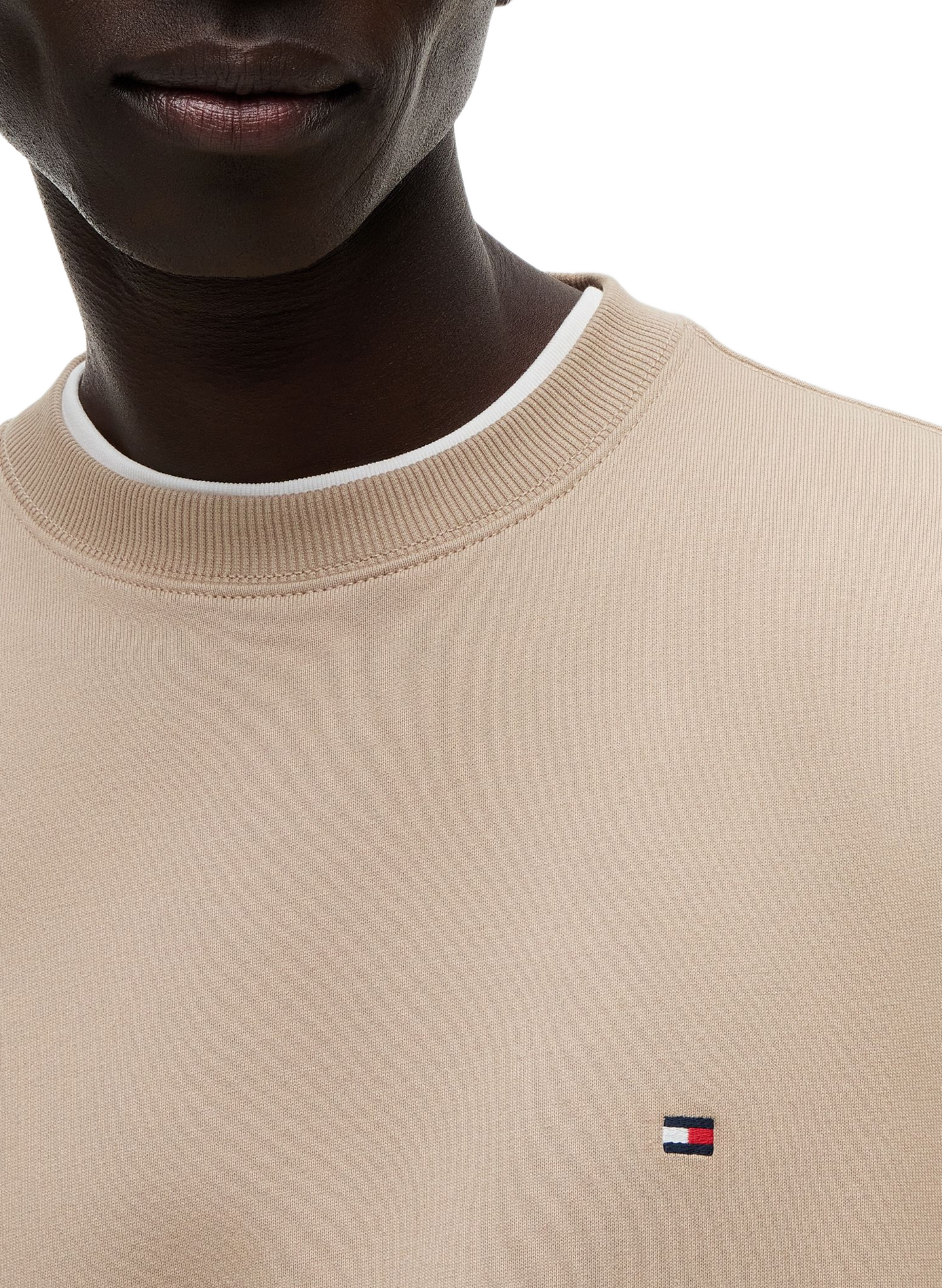 Cotton sweatshirt TOMMY HILFIGER Beige