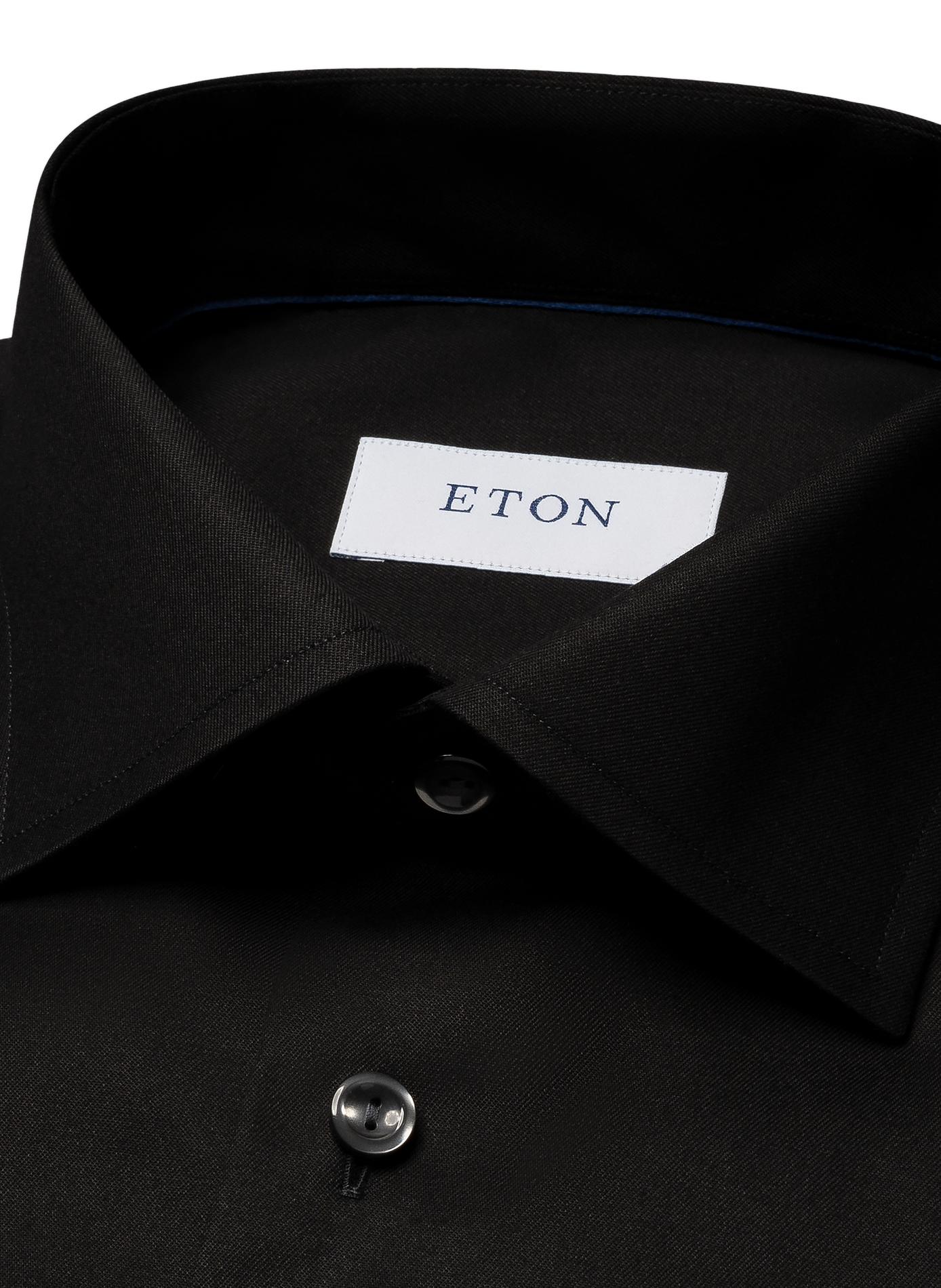 Cotton shirt ETON Black