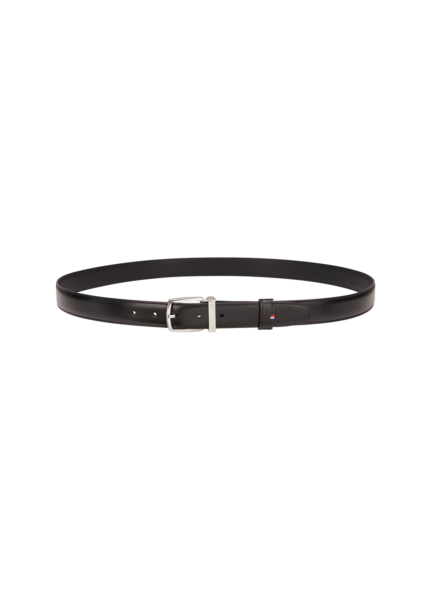 Leather Line D Belt S.T. DUPONT Black