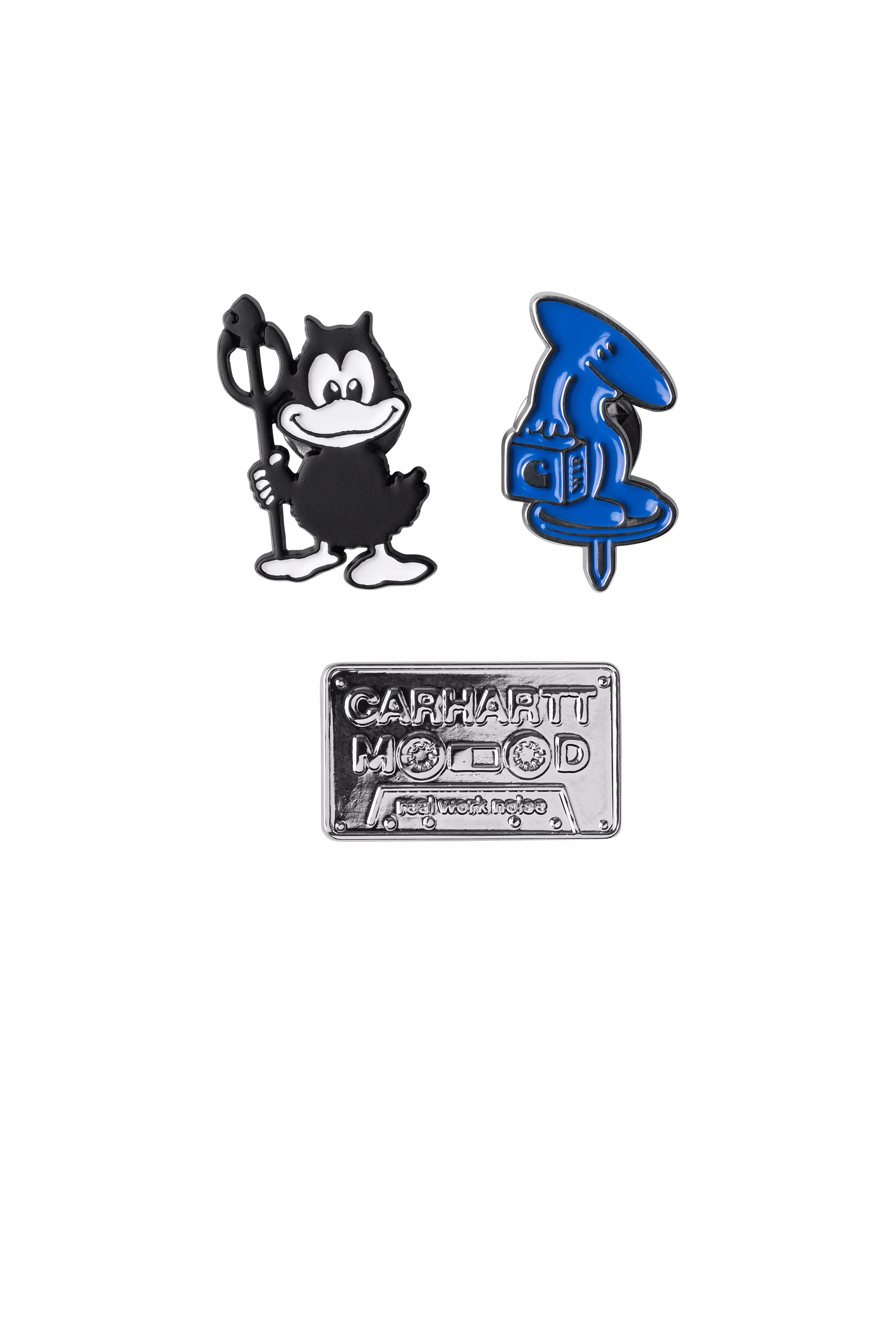 Pins bumper pin set CARHARTT WIP Blanc