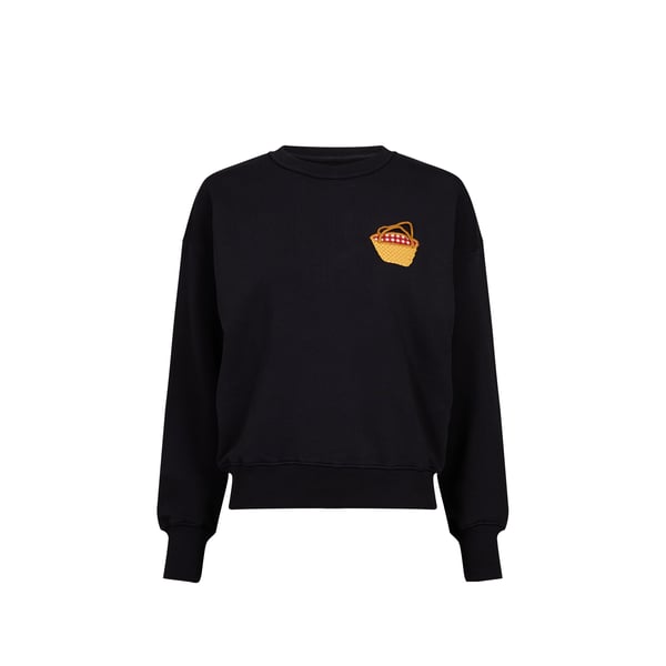 Sweat col rond en coton Sweat col rond en coton