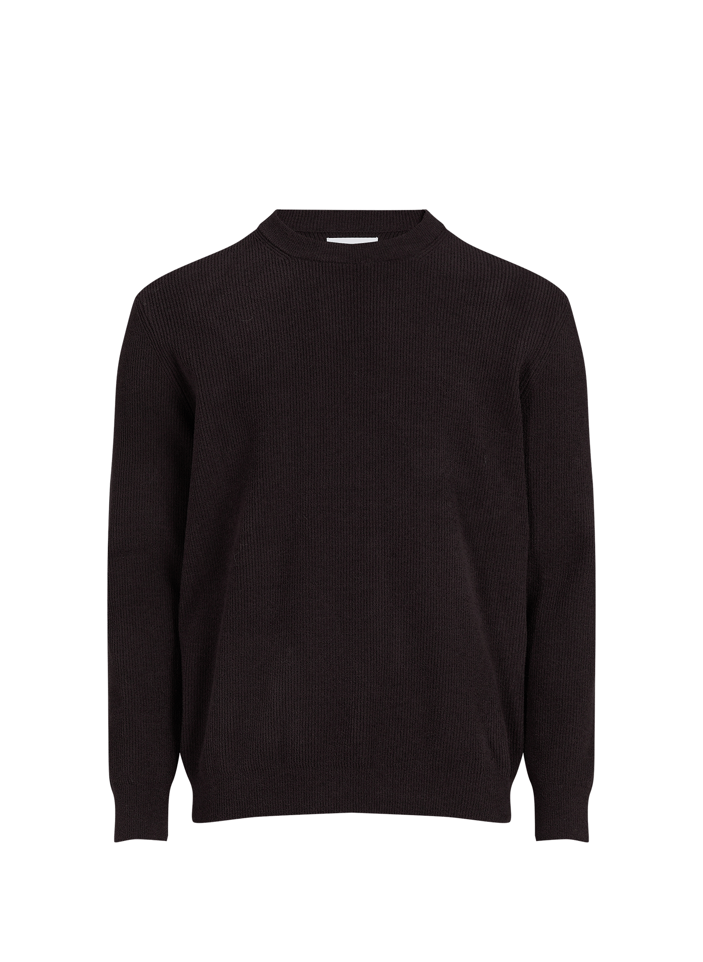 Ribbed straight sweater Danny NN.07 Brown