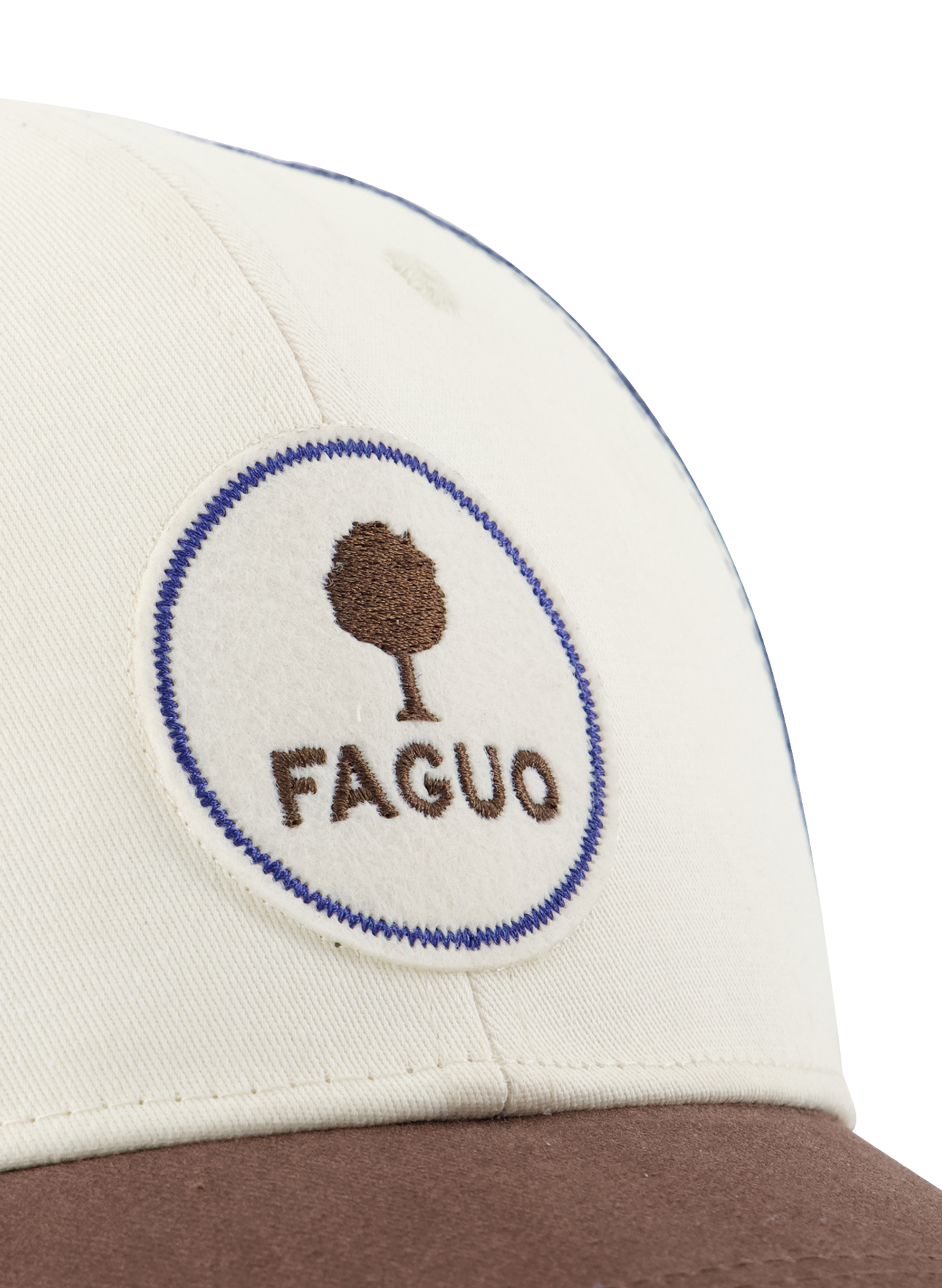 Petje met logo FAGUO Beige