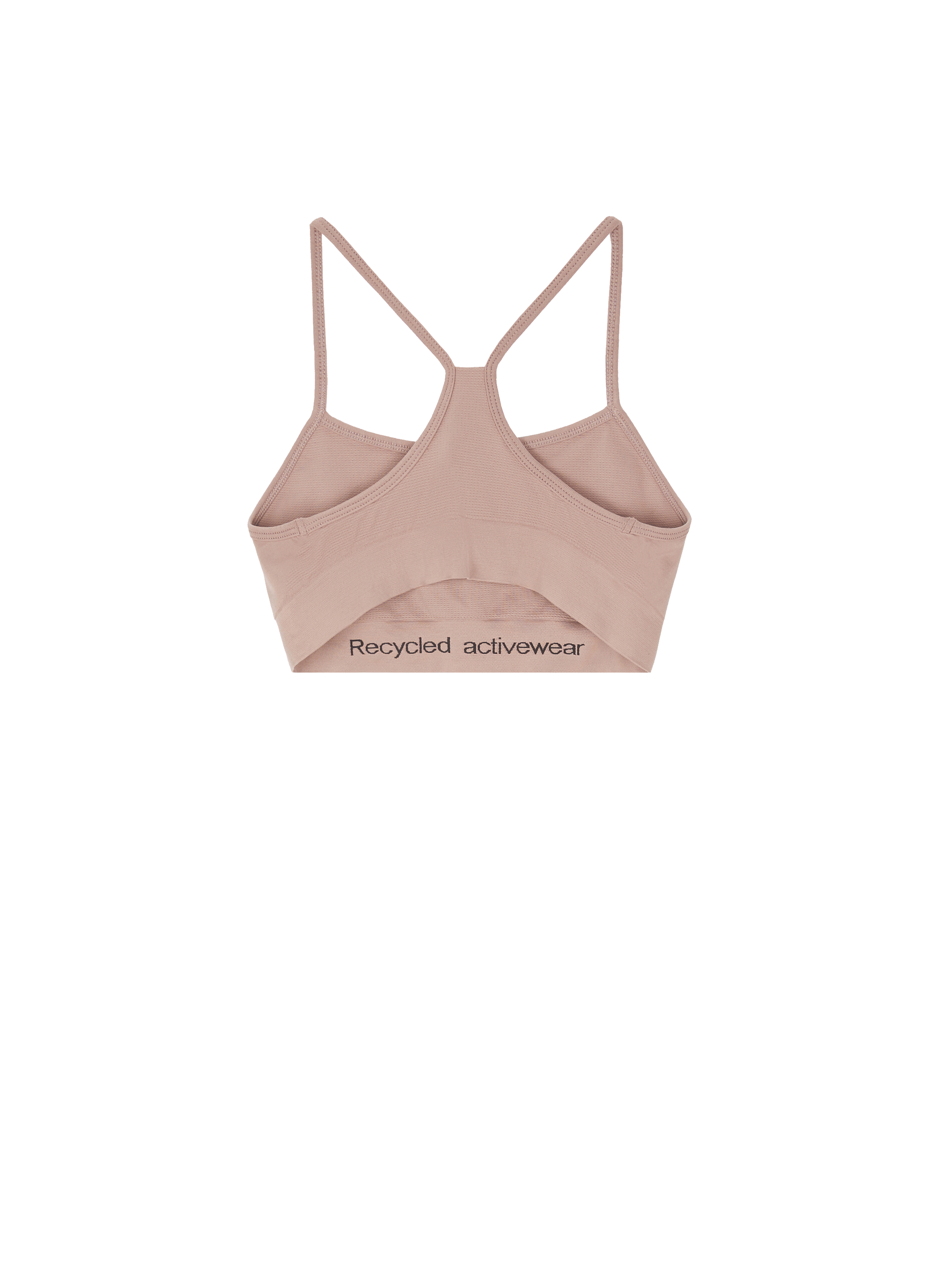 Brassière en nylon mélangé ORGANIC BASICS Rose