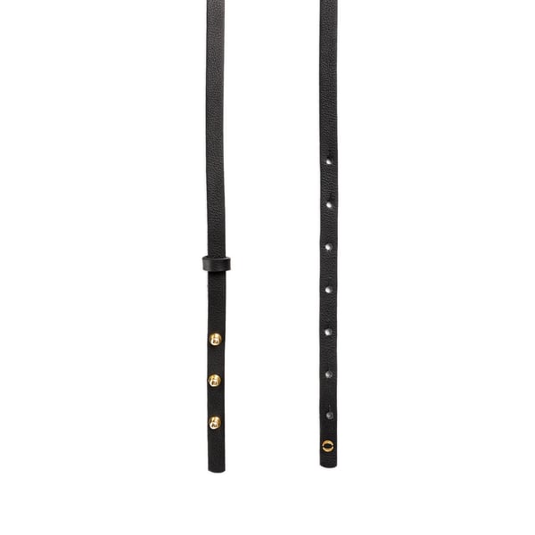 Ceinture la Double tour en cuir