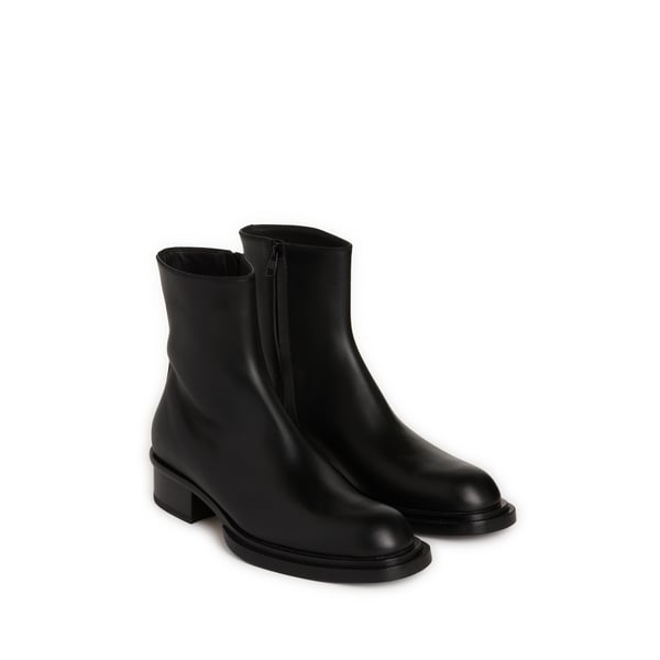 Bottines en cuir
