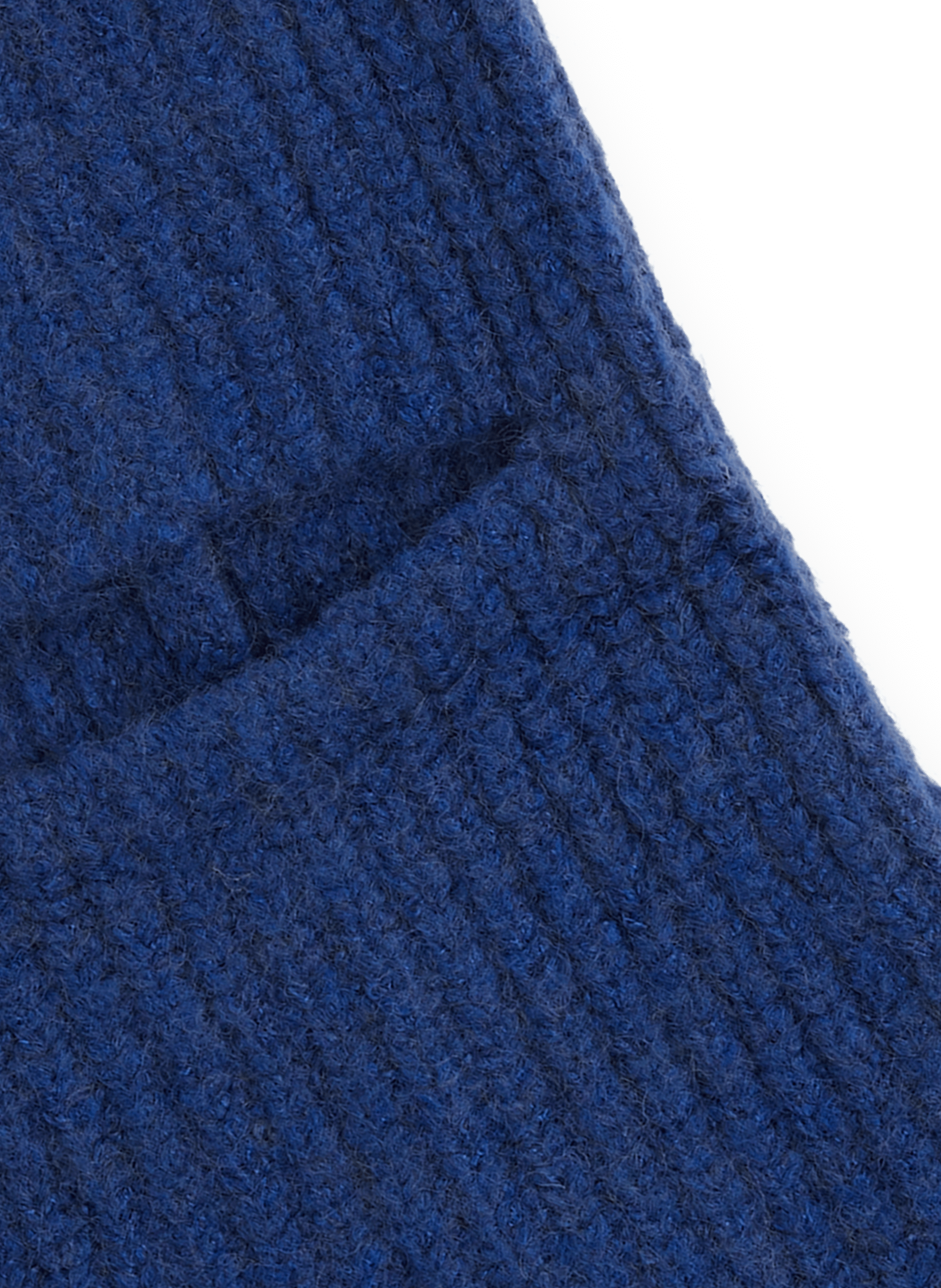 Ribbed balaclava SAISON 1865 Blue
