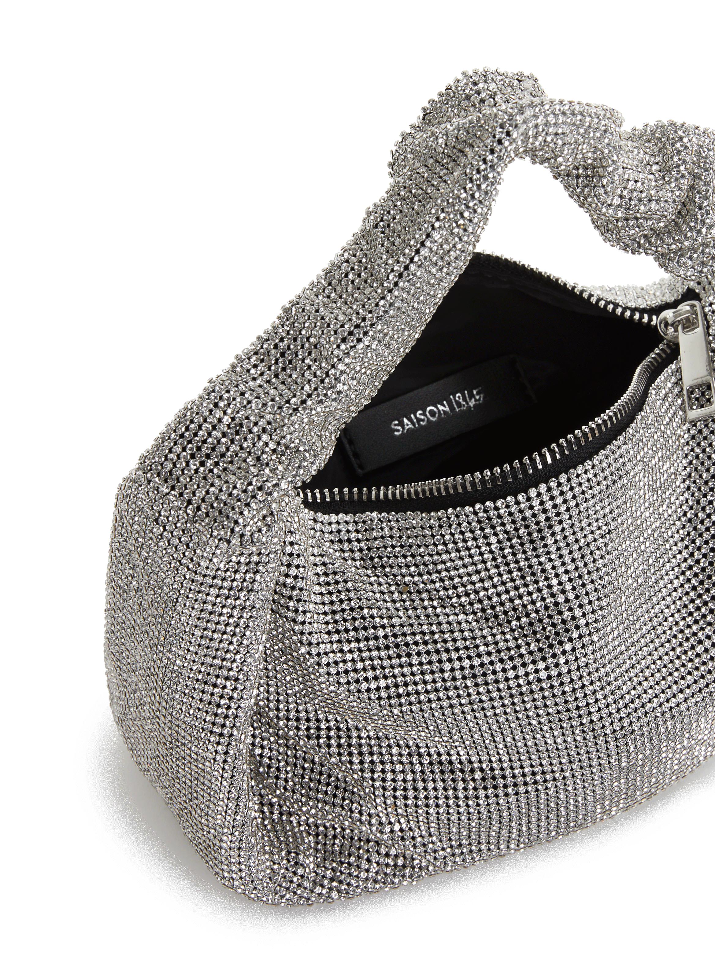 Sac à main en strass SAISON 1865 Argent
