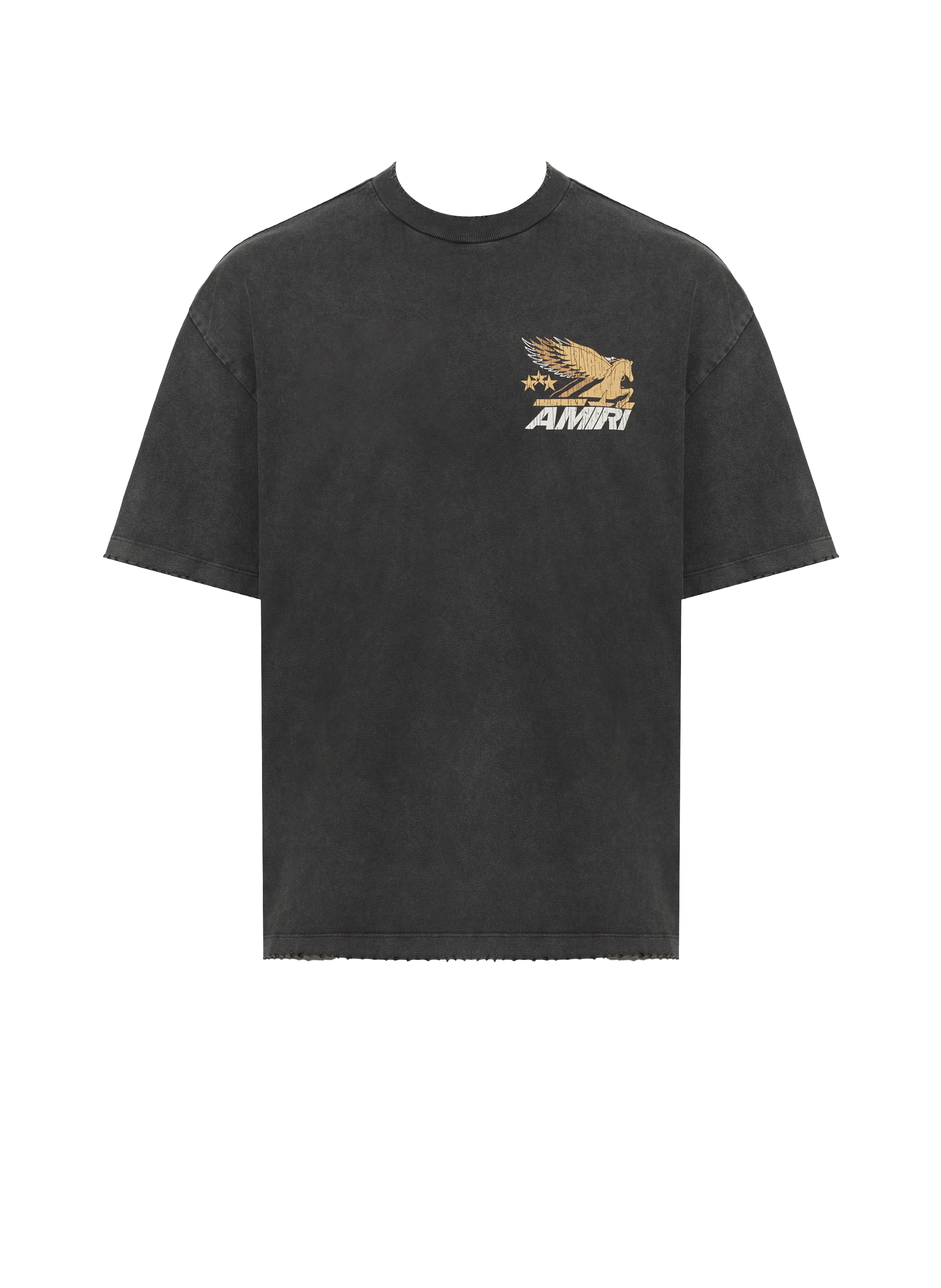 T-shirt Vintage Pegasus AMIRI Noir