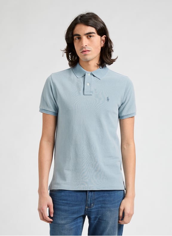 Polo en coton Bleu by POLO RALPH LAUREN POLO RALPH LAUREN Polo en coton Bleu
