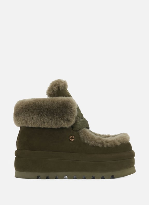 Bottes bambi Vert by NAKED WOLFE NAKED WOLFE Bottes bambi Vert