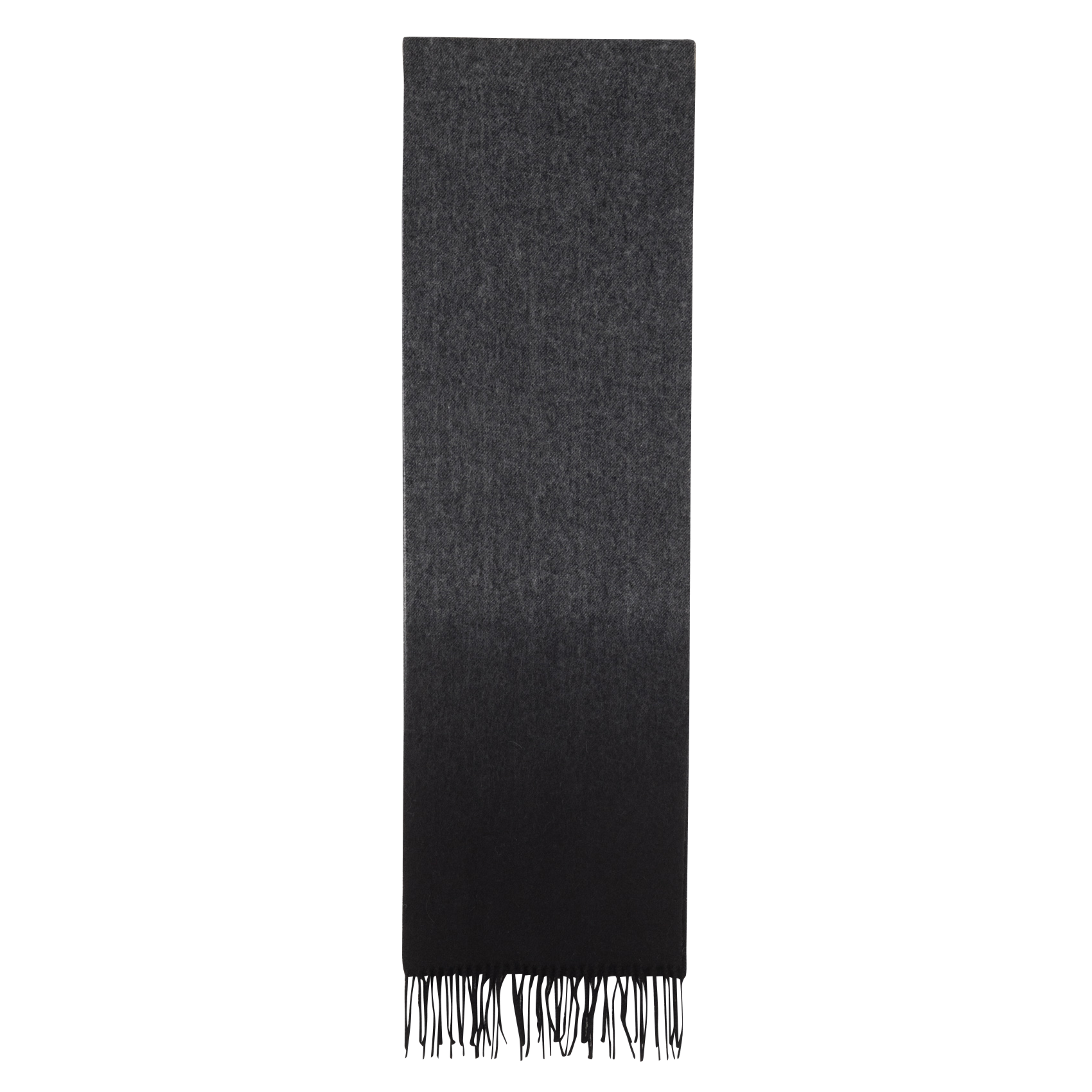 Echarpe à franges en laine IKKS Gris