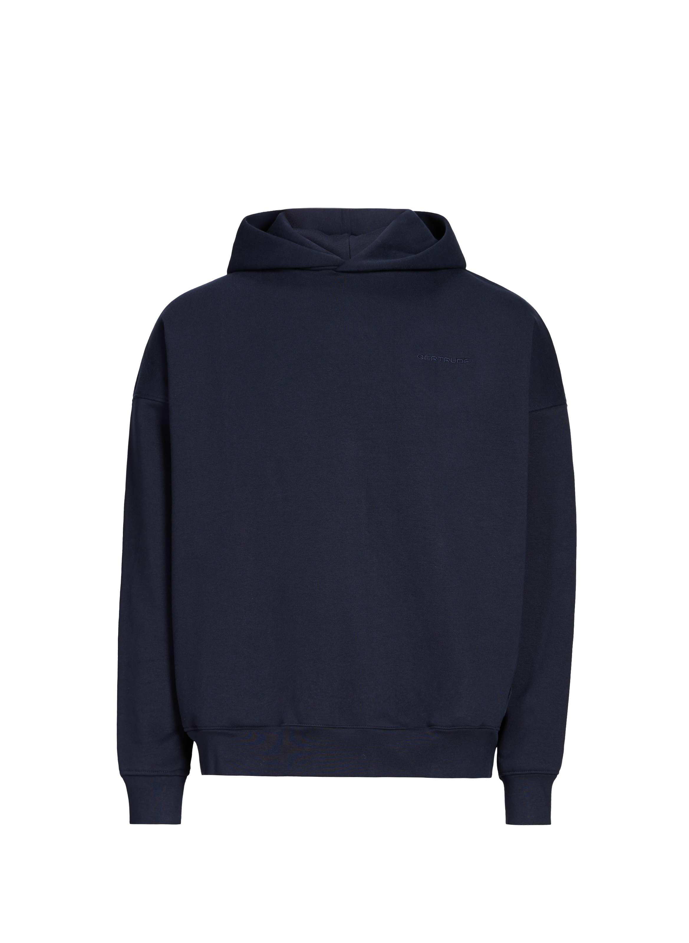 GERTRUDE ET GASTON Cotton Blend Hoodie Blue