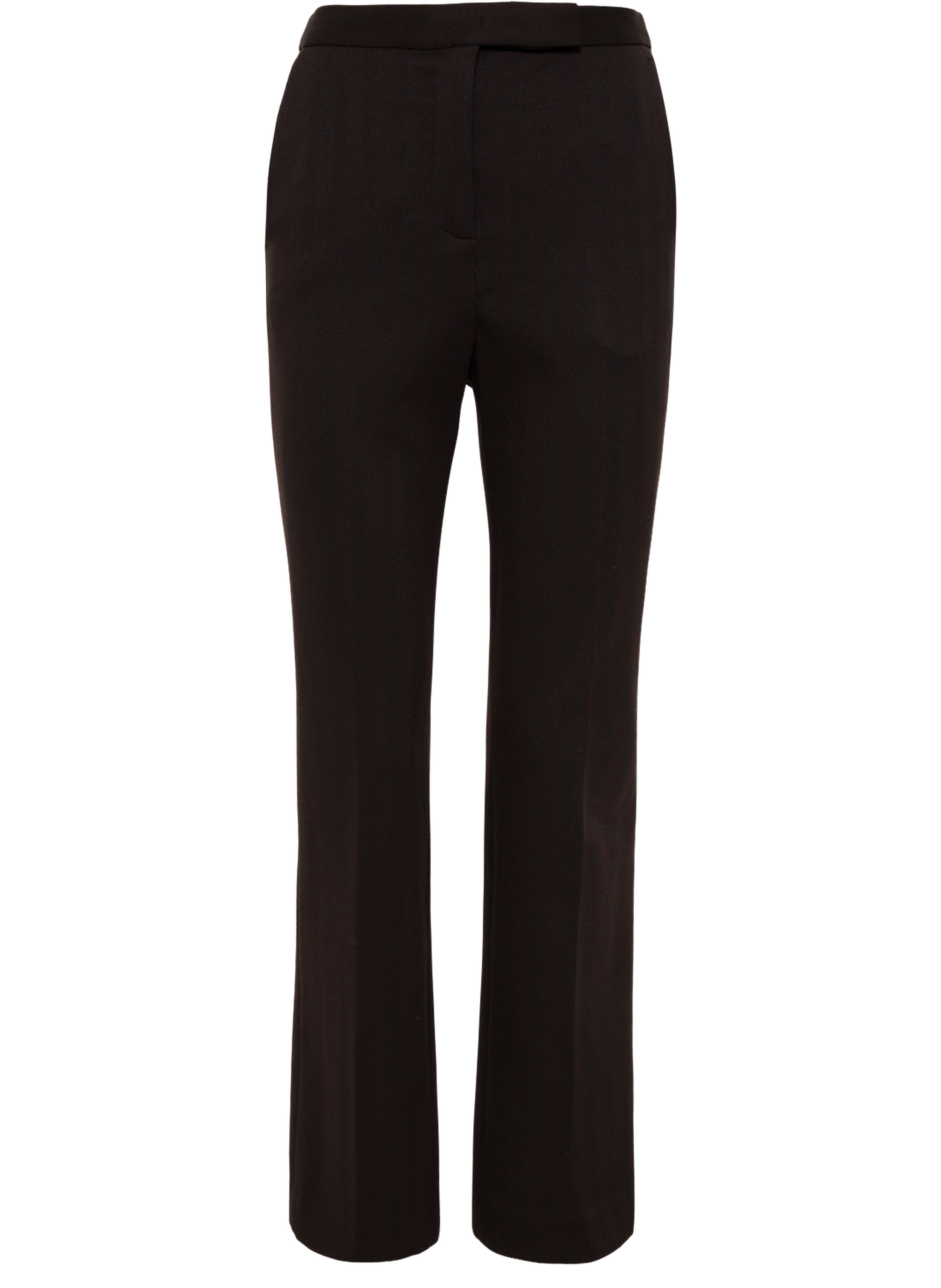 Pantalon droit à chevrons - claudie GERARD DAREL Marron