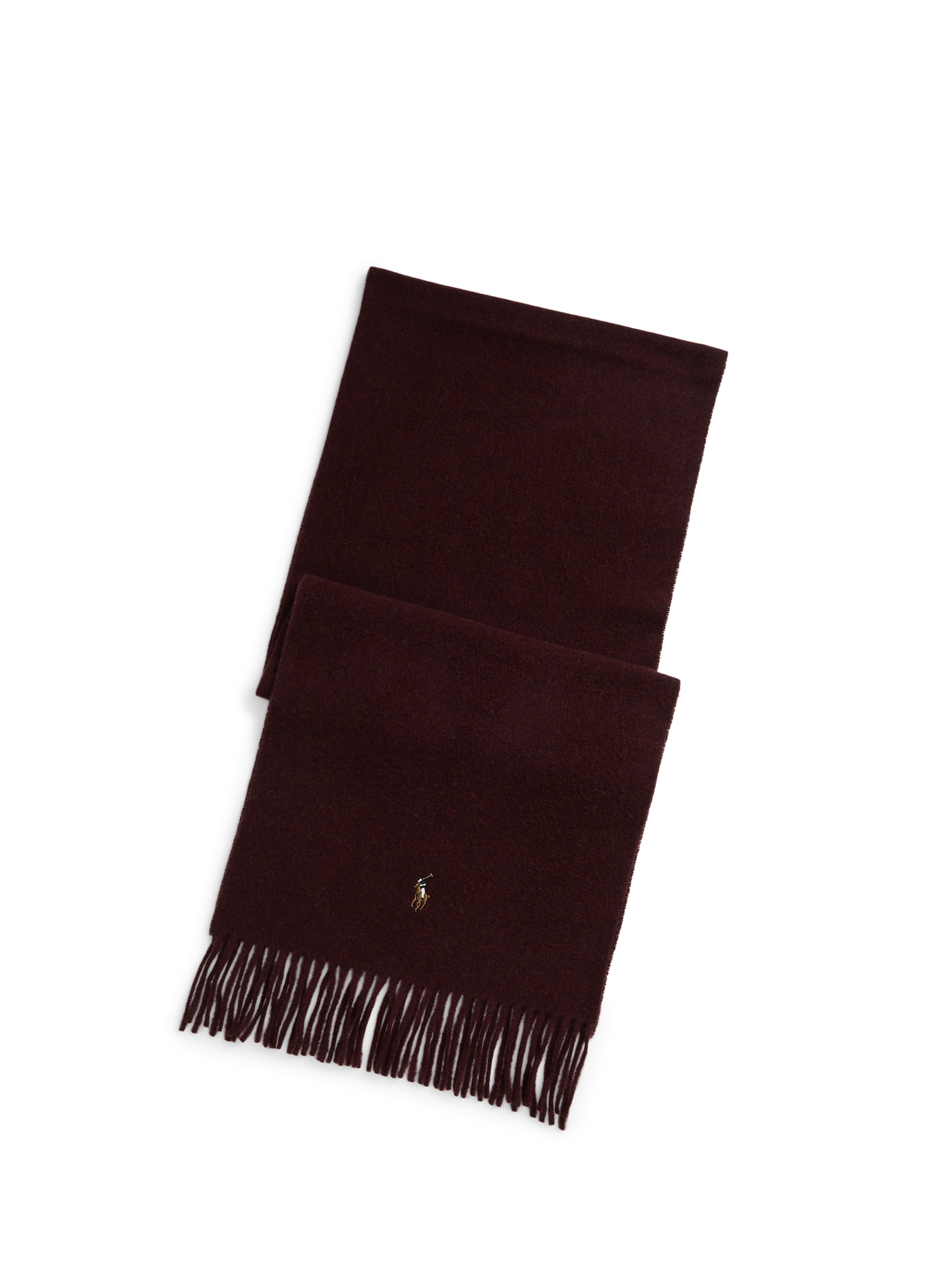 POLO RALPH LAUREN Echarpe en laine  Rouge