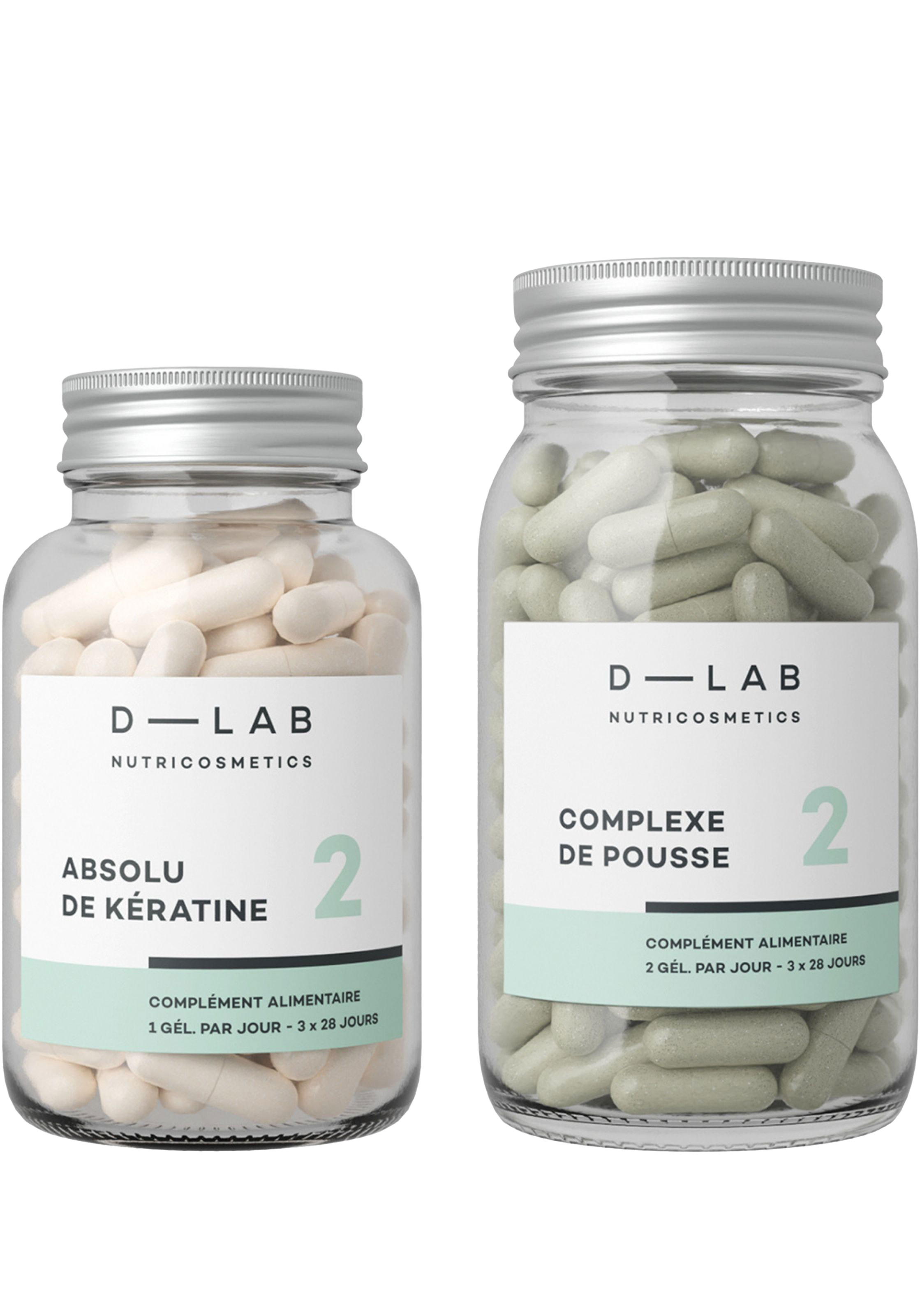 D-LAB NUTRICOSMETICS Nutrition-Capillaire - 3 mois No color