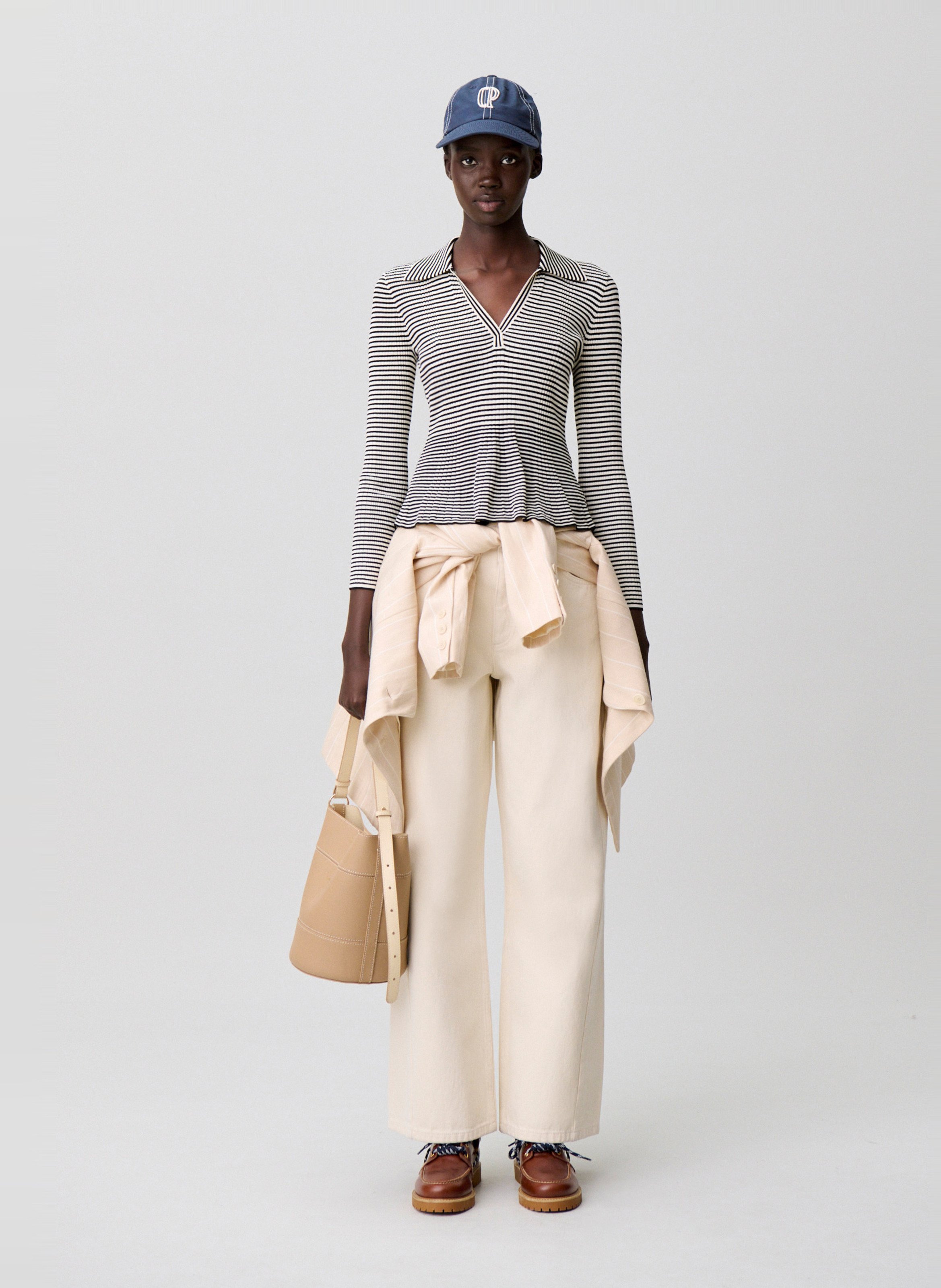 Top col v CLAUDIE PIERLOT Multicolore