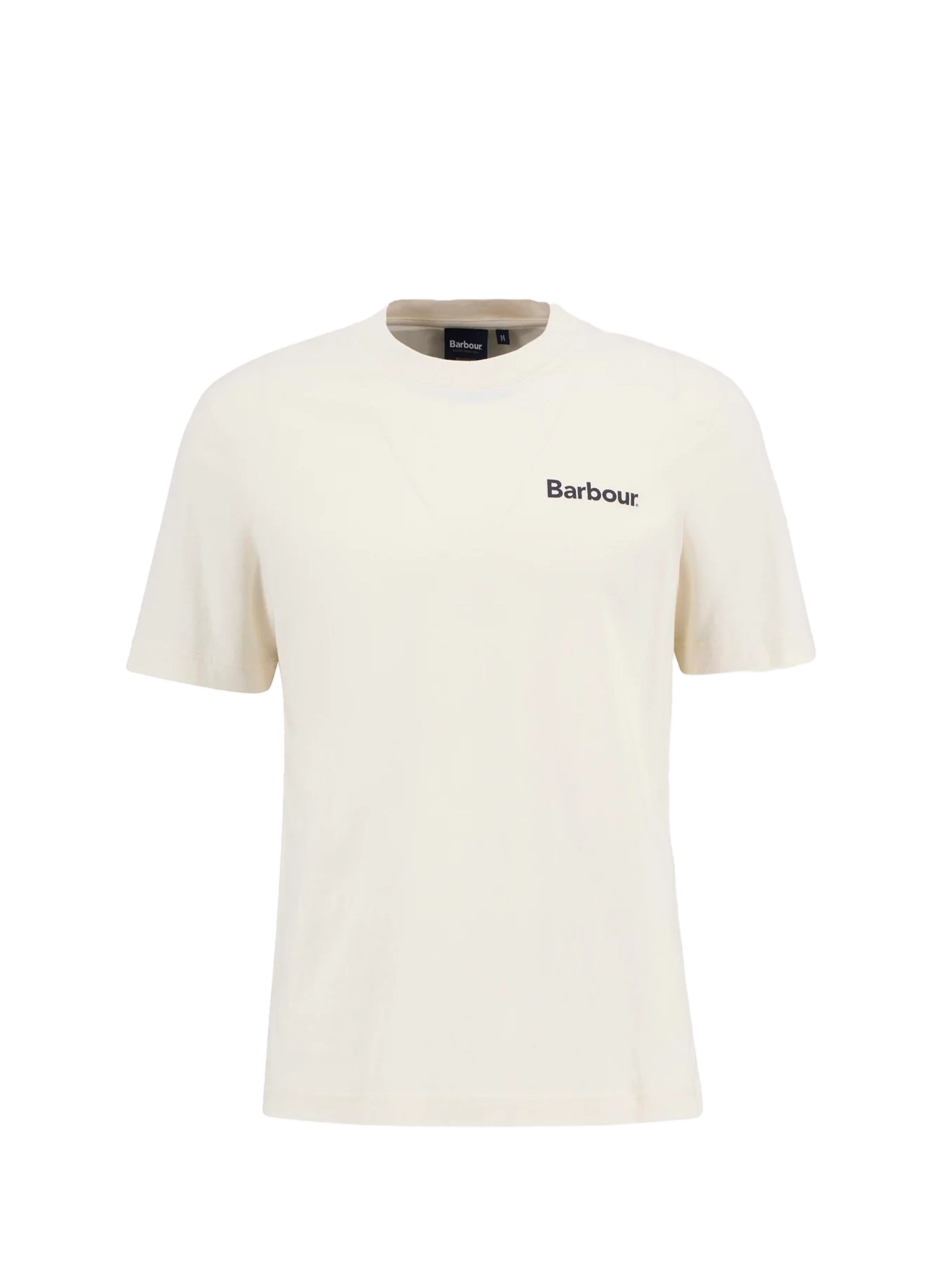 T-shirt imprimé en coton BARBOUR Beige