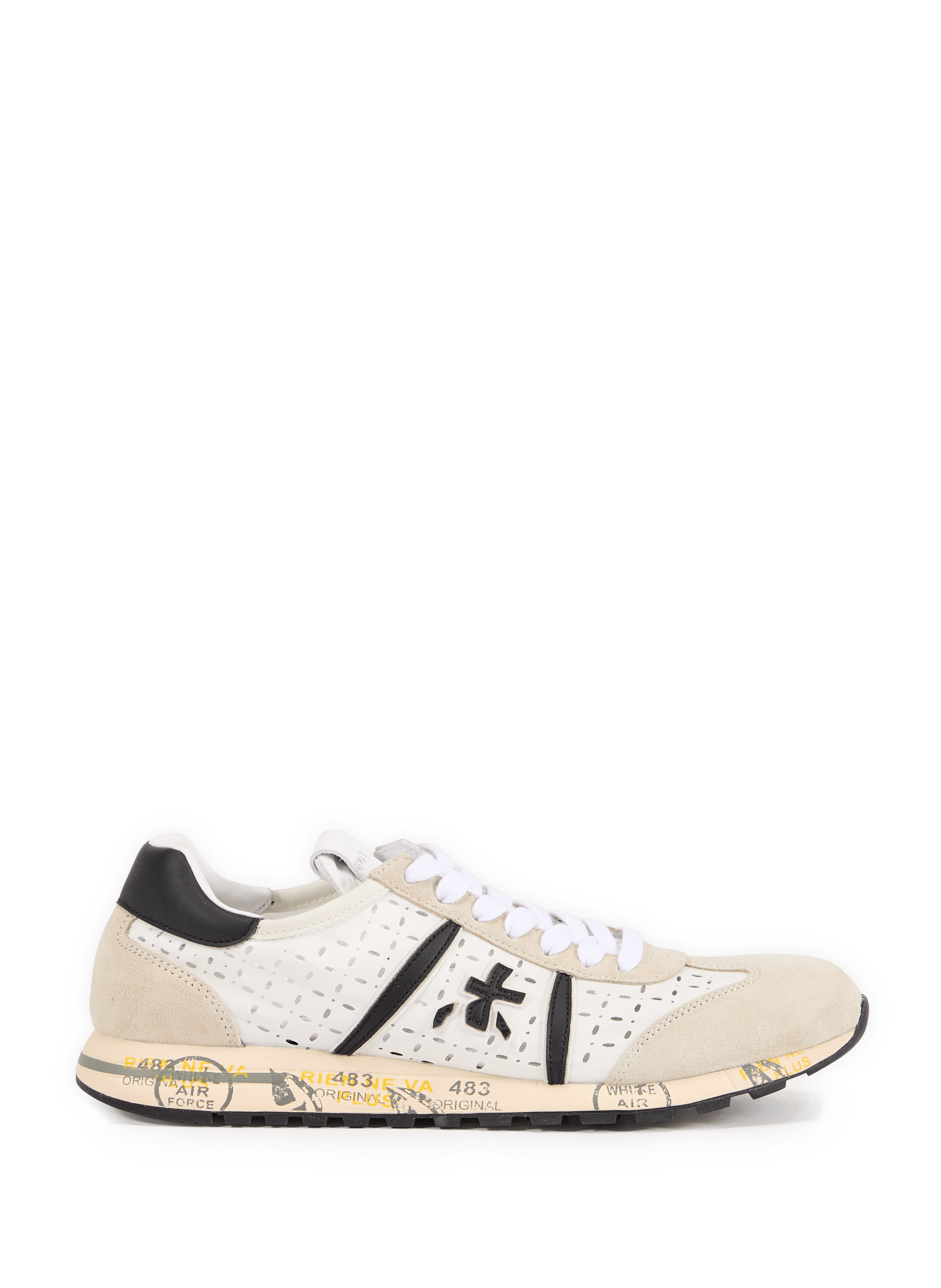 Baskets crantées Lucyd PREMIATA White
