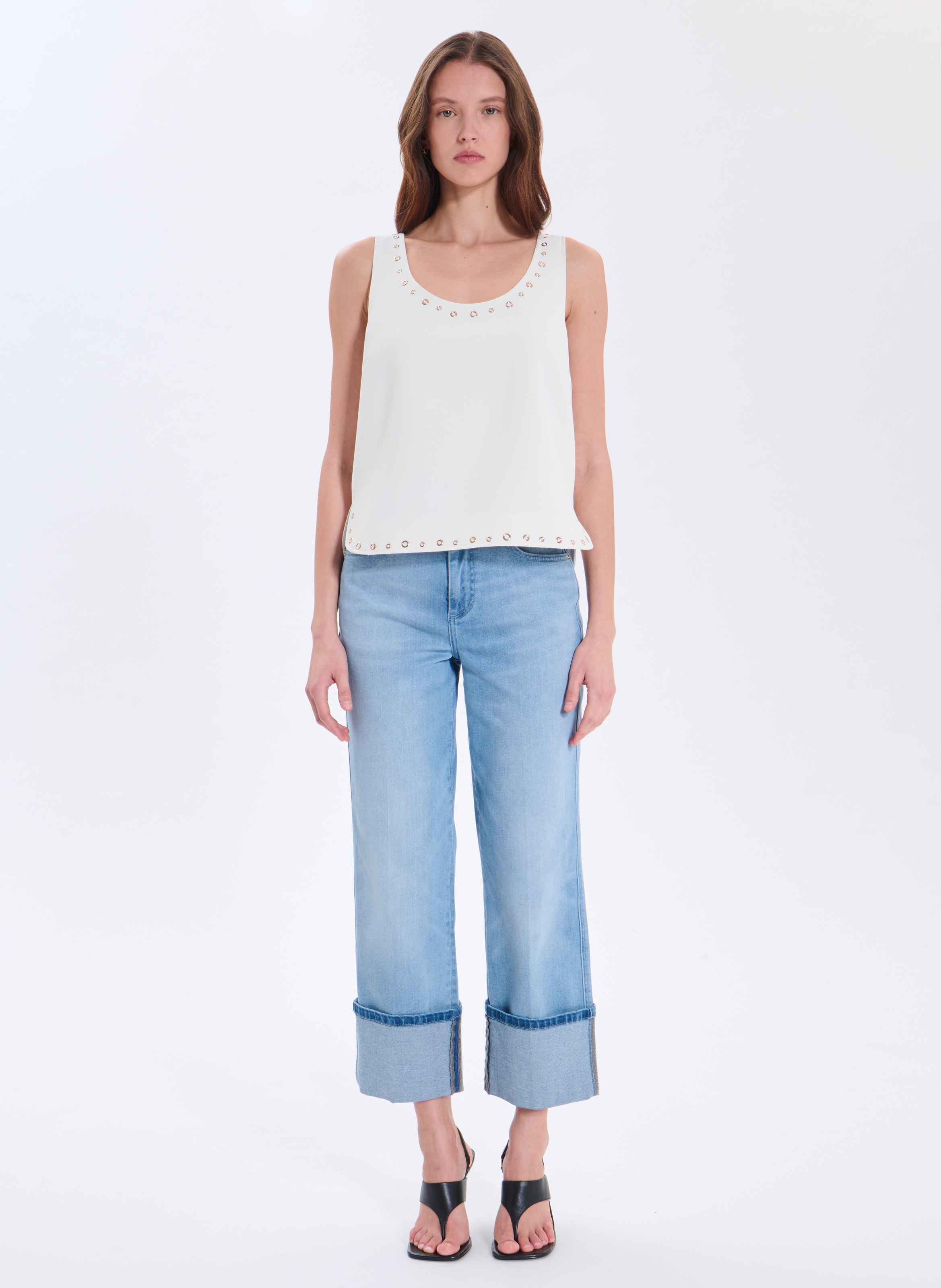 Top  tiki ZAPA Blanc