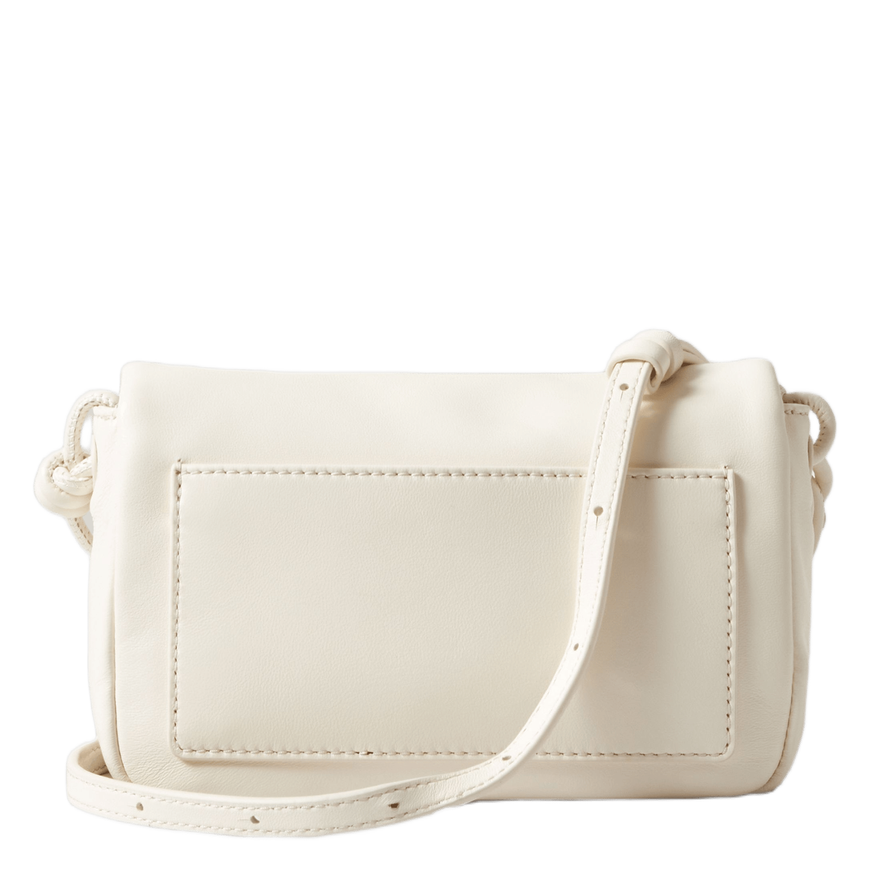 Sac bandoulière en cuir CLAUDIE PIERLOT Beige
