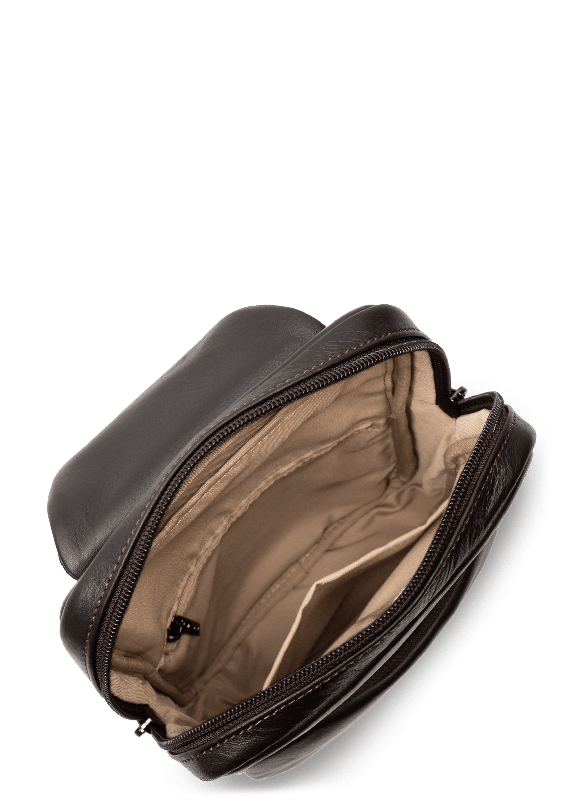 Sac body - soft vintage LANCASTER Marron