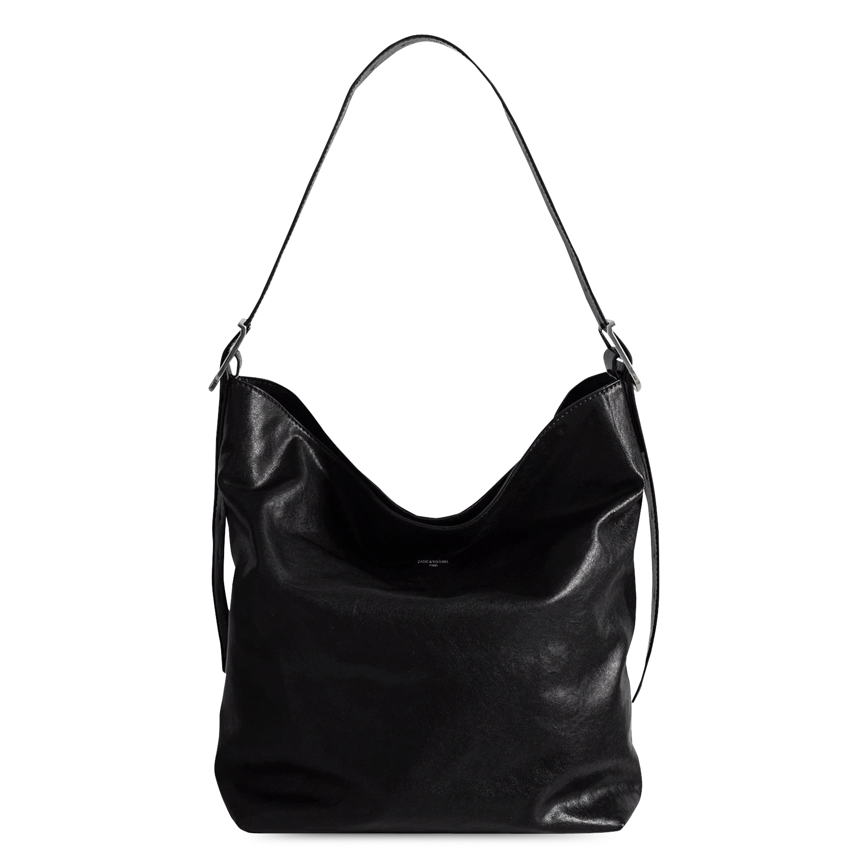 Sac cabas en cuir jane ZADIG&VOLTAIRE Noir
