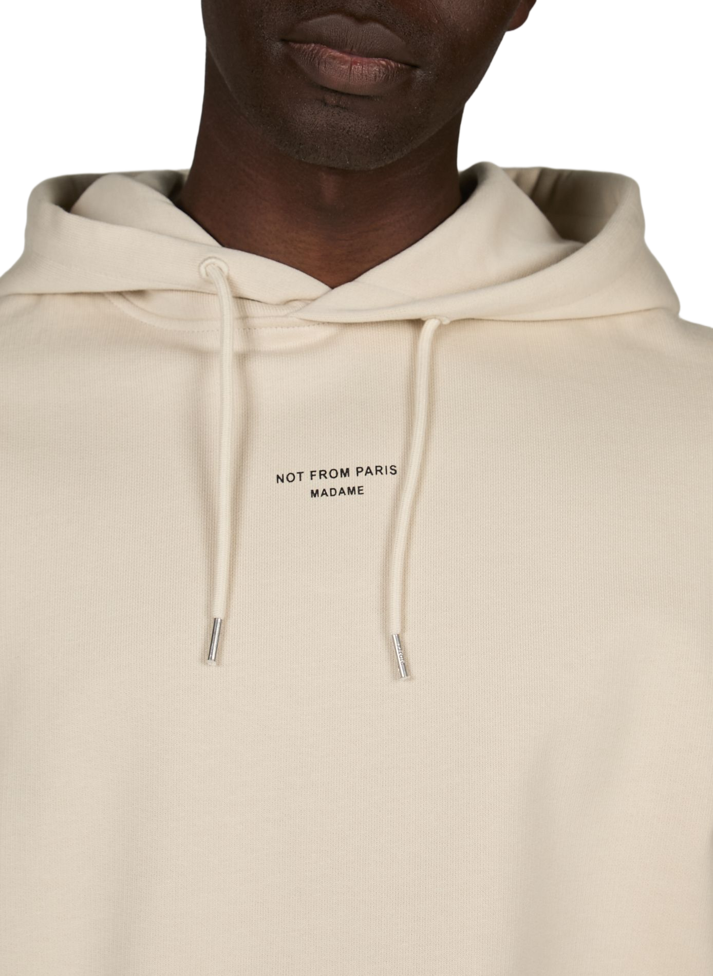 Katoenen hoodie DROLE DE MONSIEUR Beige