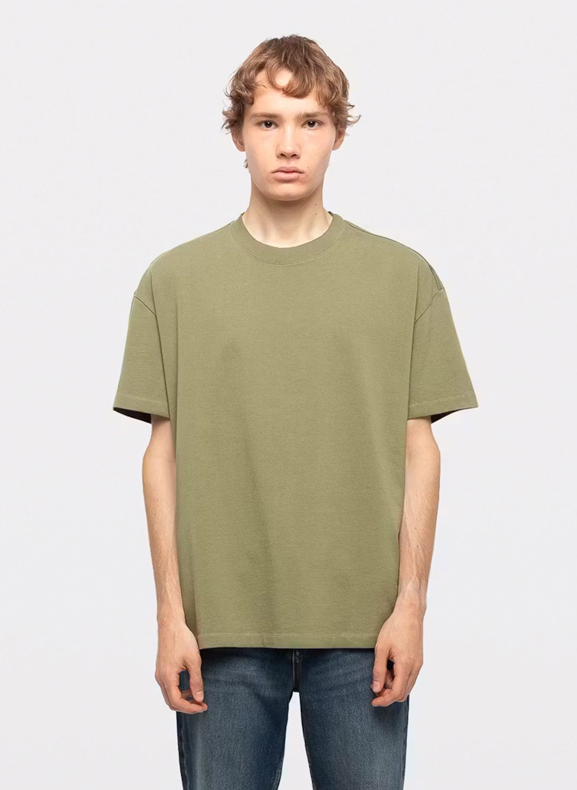 Tee-shirt droit col rond en coton imprimé teddyx ZADIG&VOLTAIRE Vert