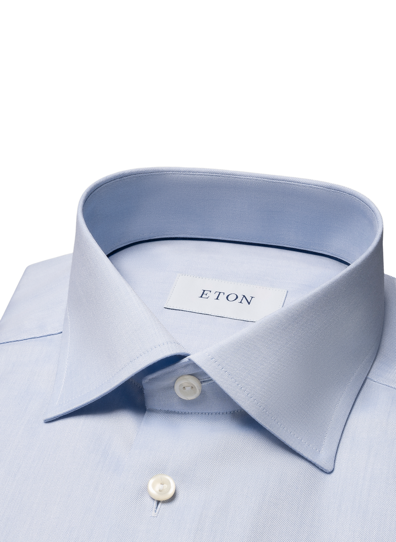 Cotton shirt ETON Blue